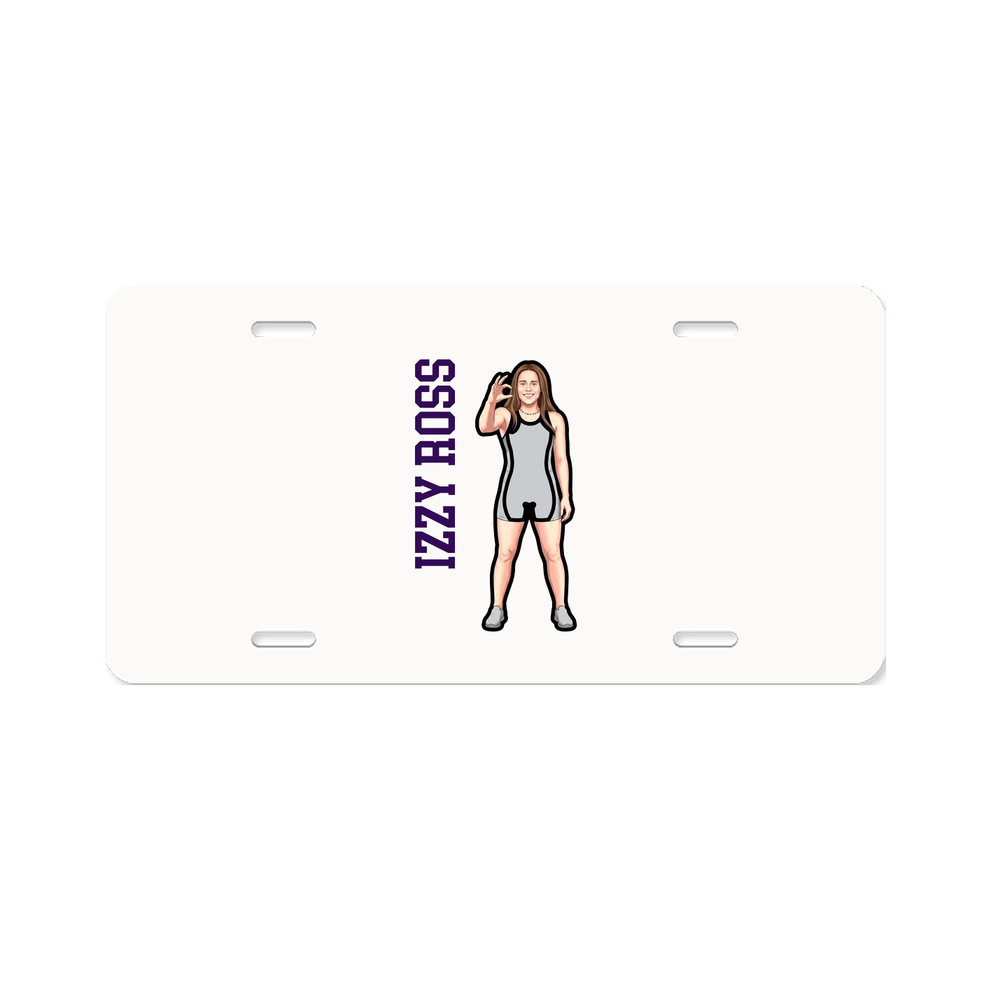 Aluminum License Plate