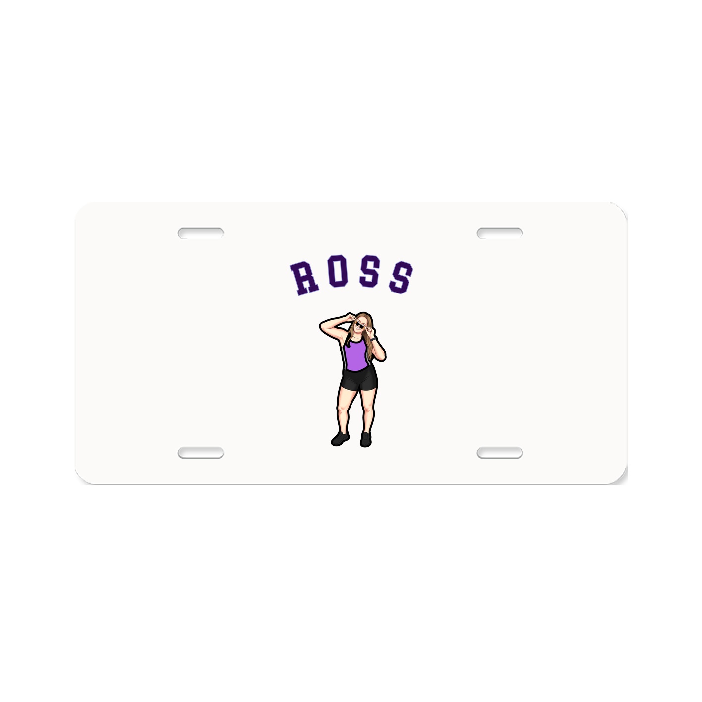 License Plate — Shirsey Arch in Classic