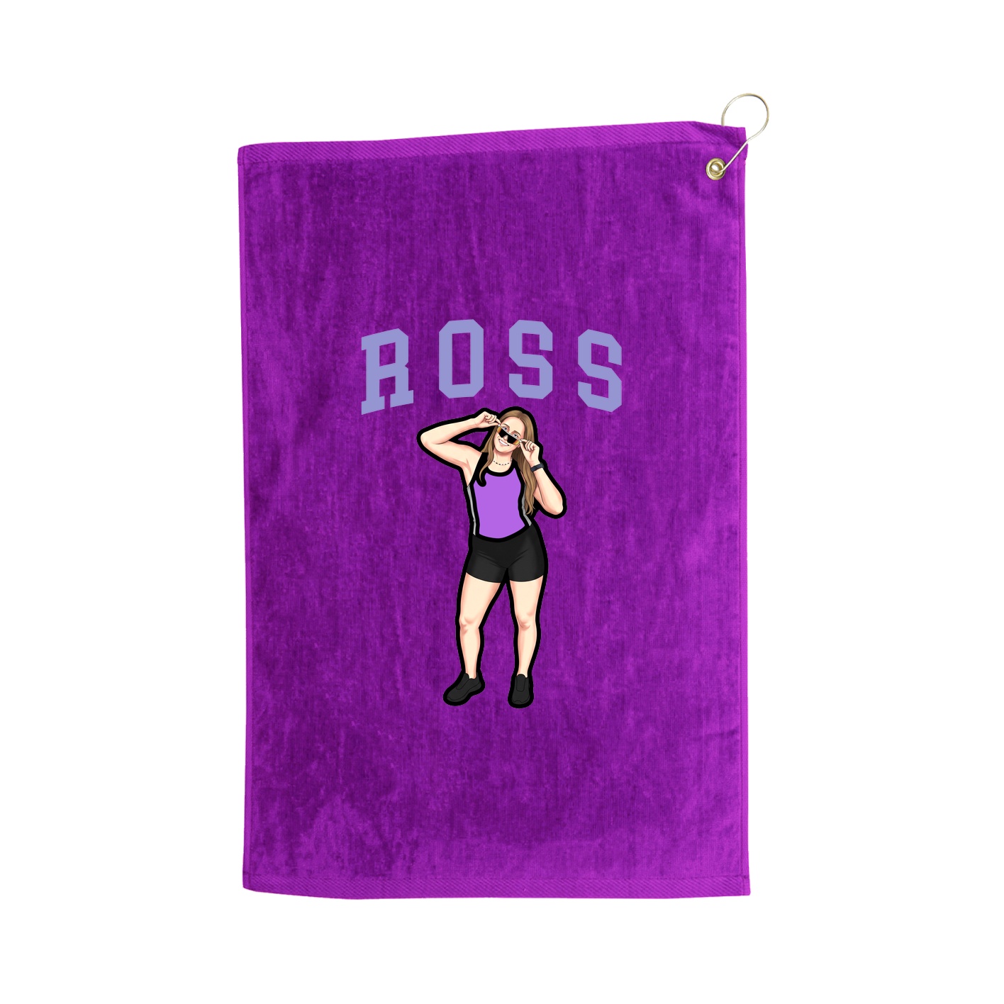 Golf Towel — Shirsey in Purple