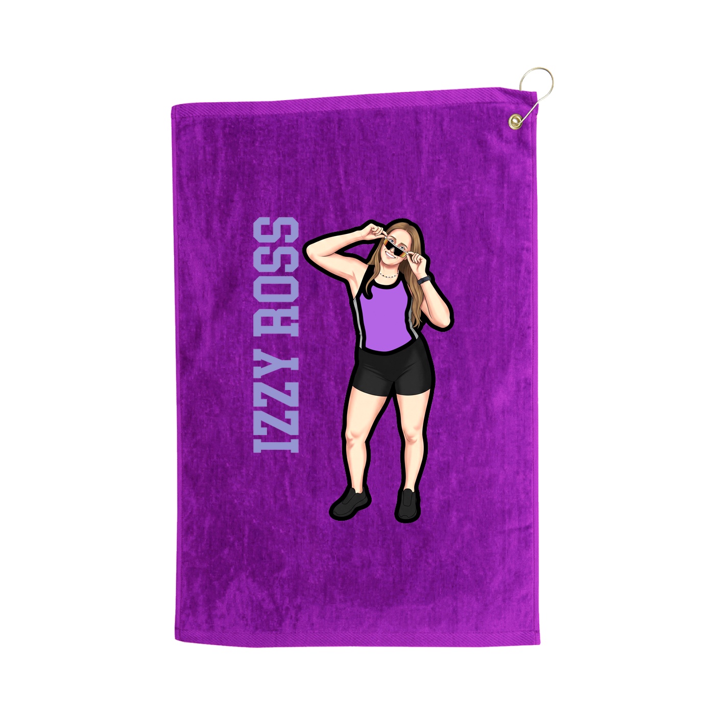 Terry Velour Golf Towel