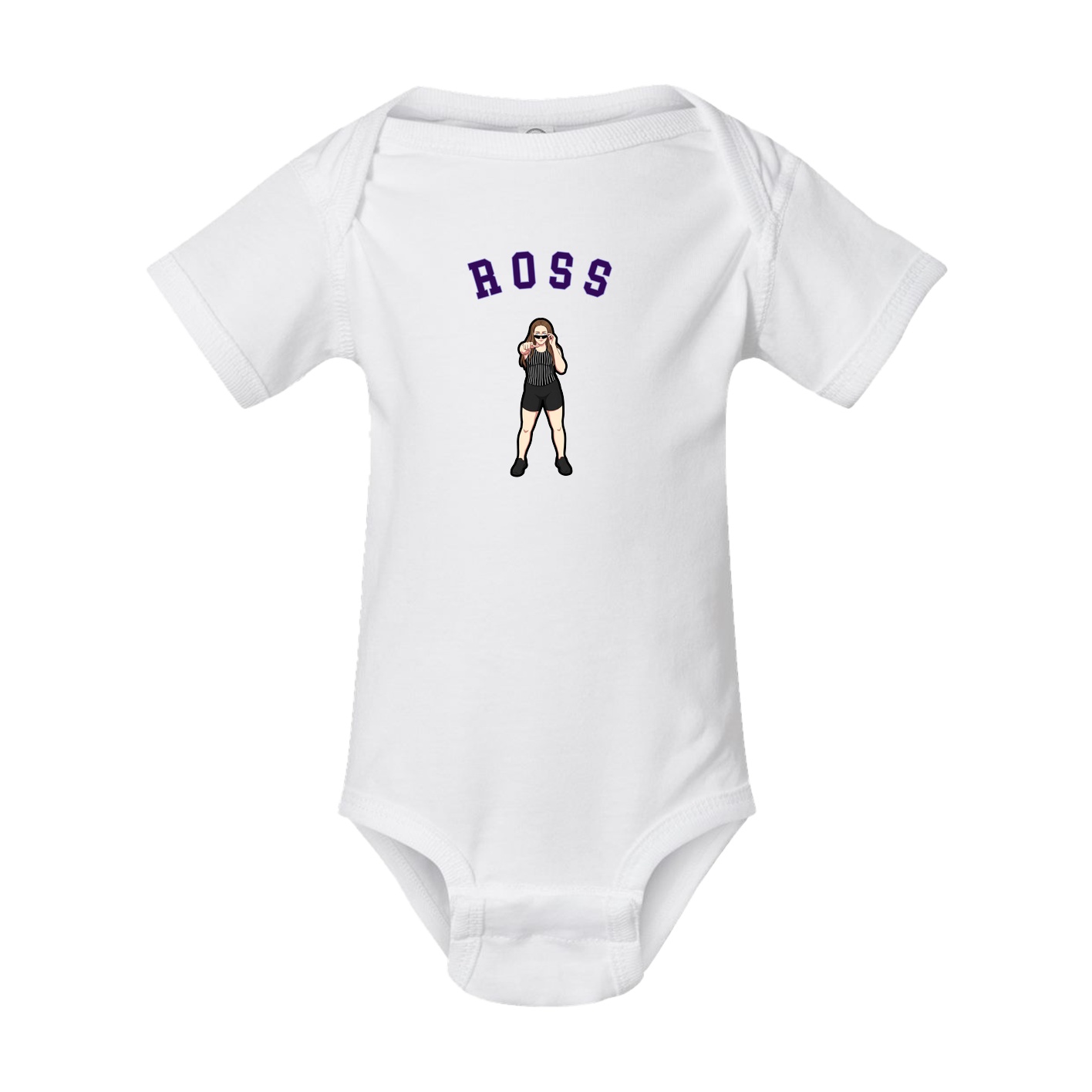 Baby Onesie — Shirsey Arch in White