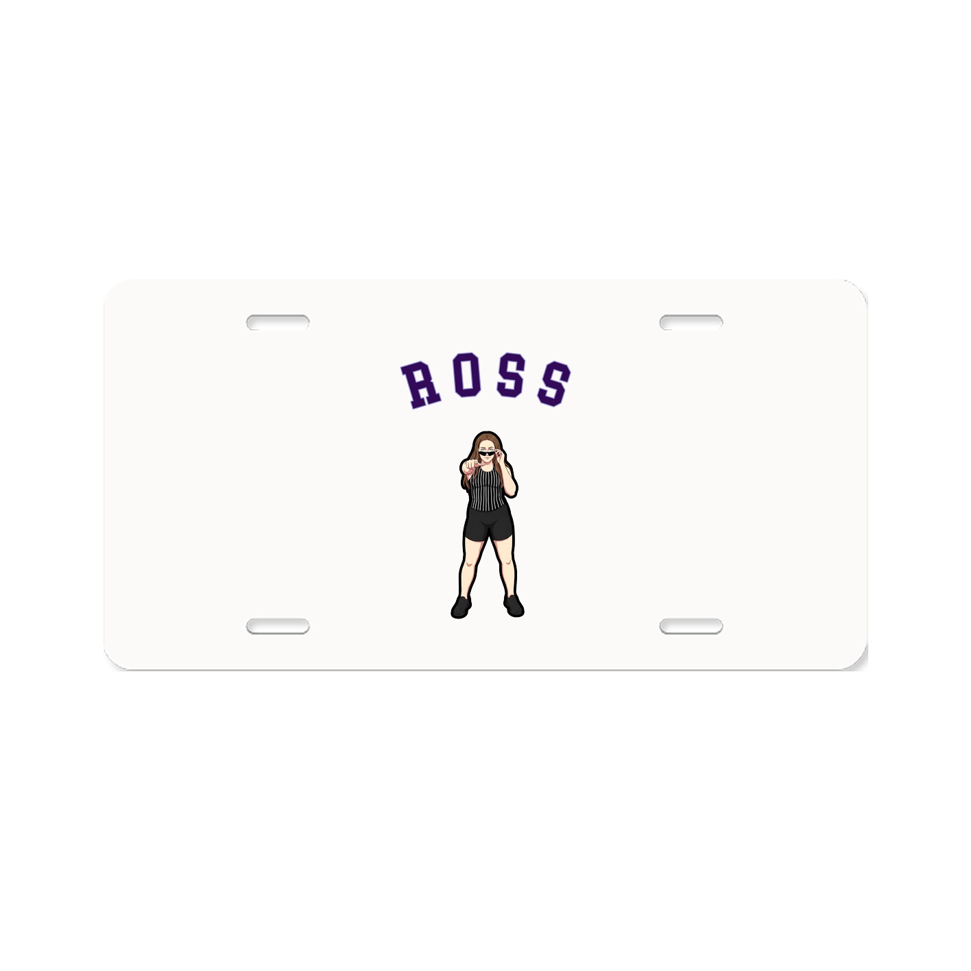 License Plate — Shirsey Arch in Classic