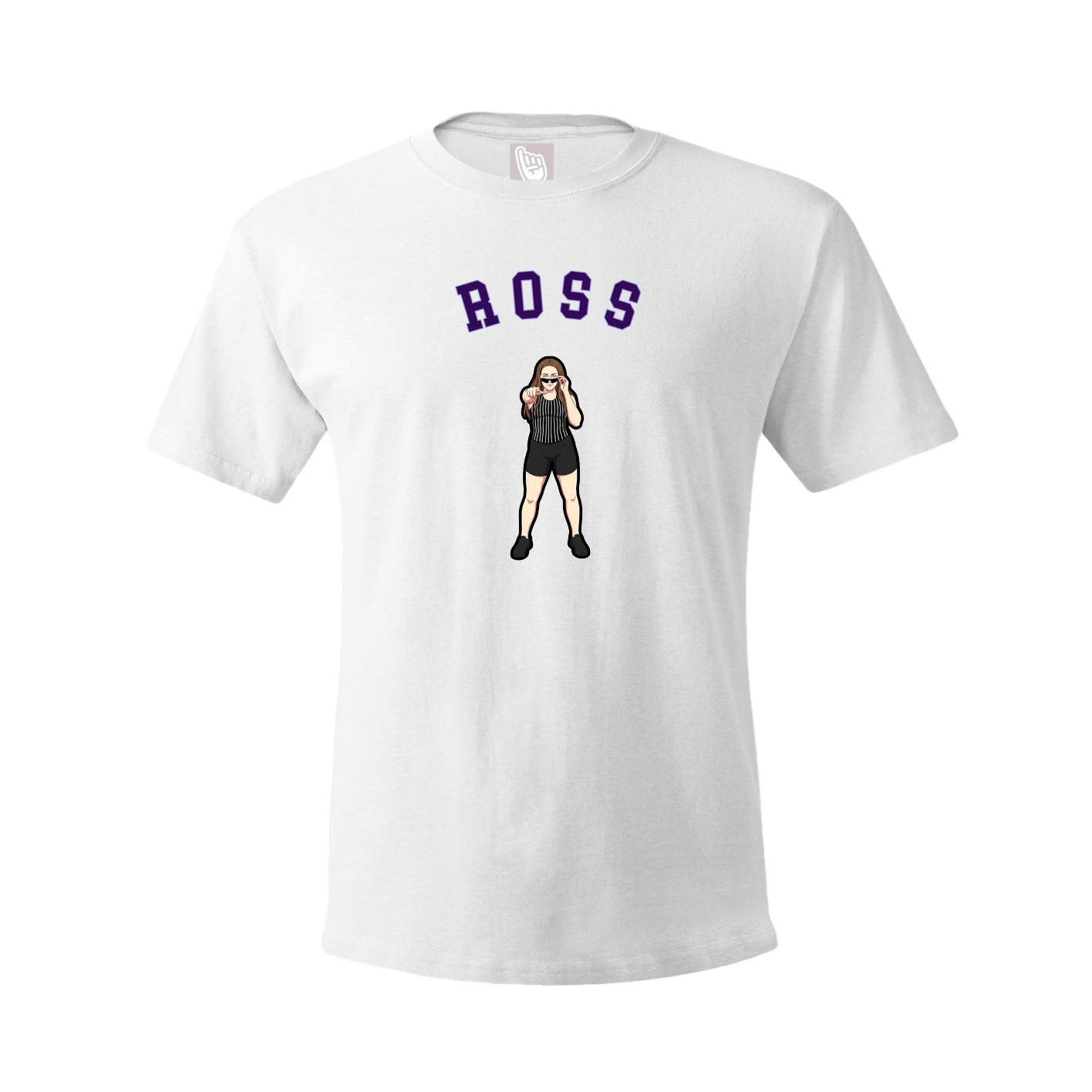 Youth Tee — Shirsey Arch in White