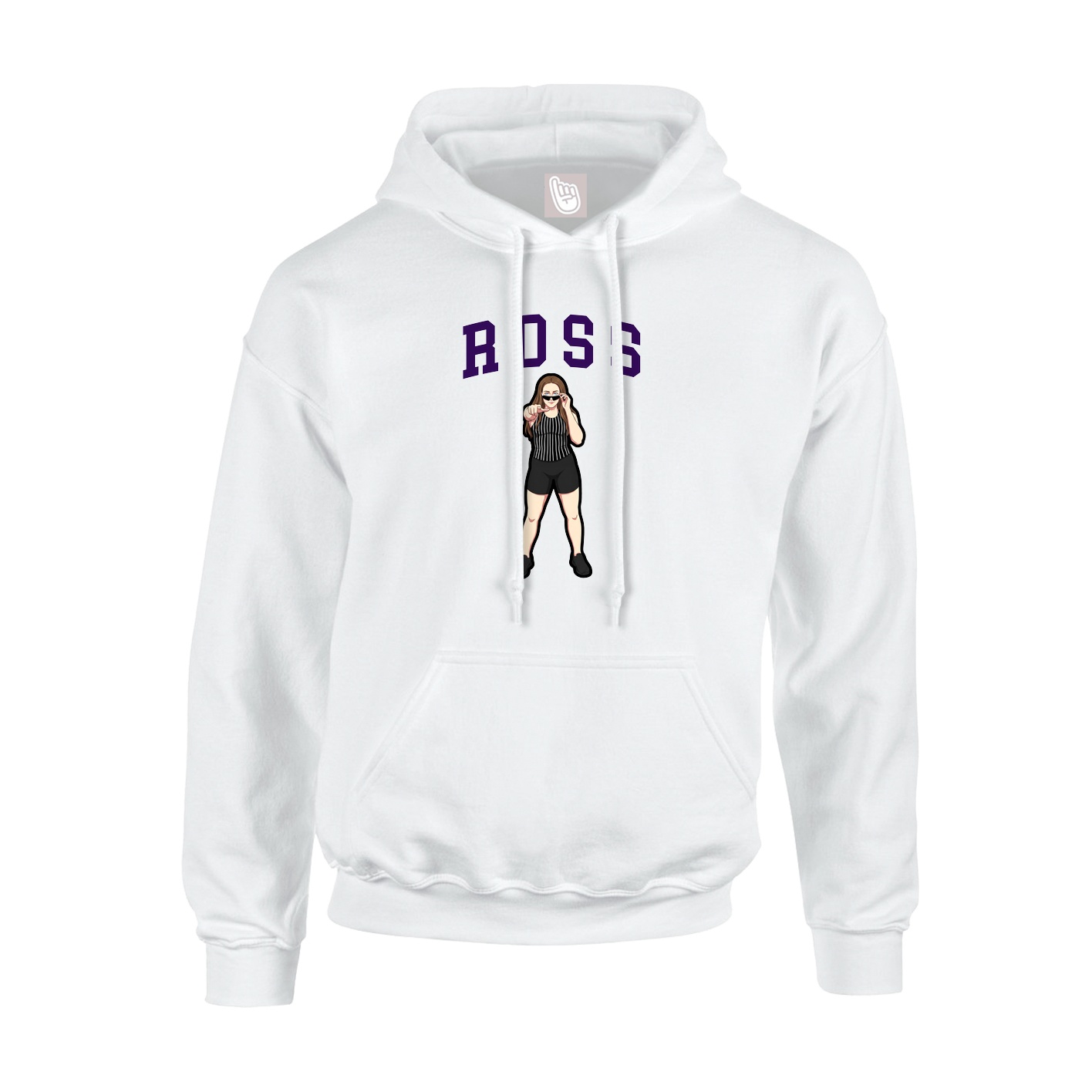 Youth Hoodie — Shirsey in White