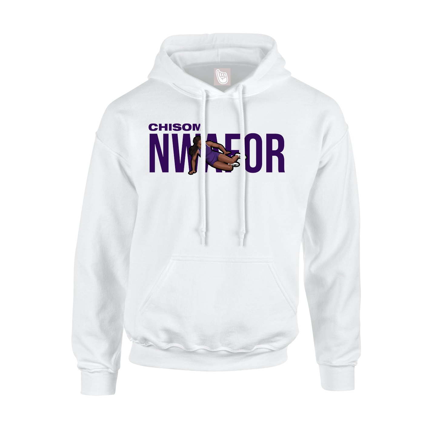 Hoodie — Player Name in White