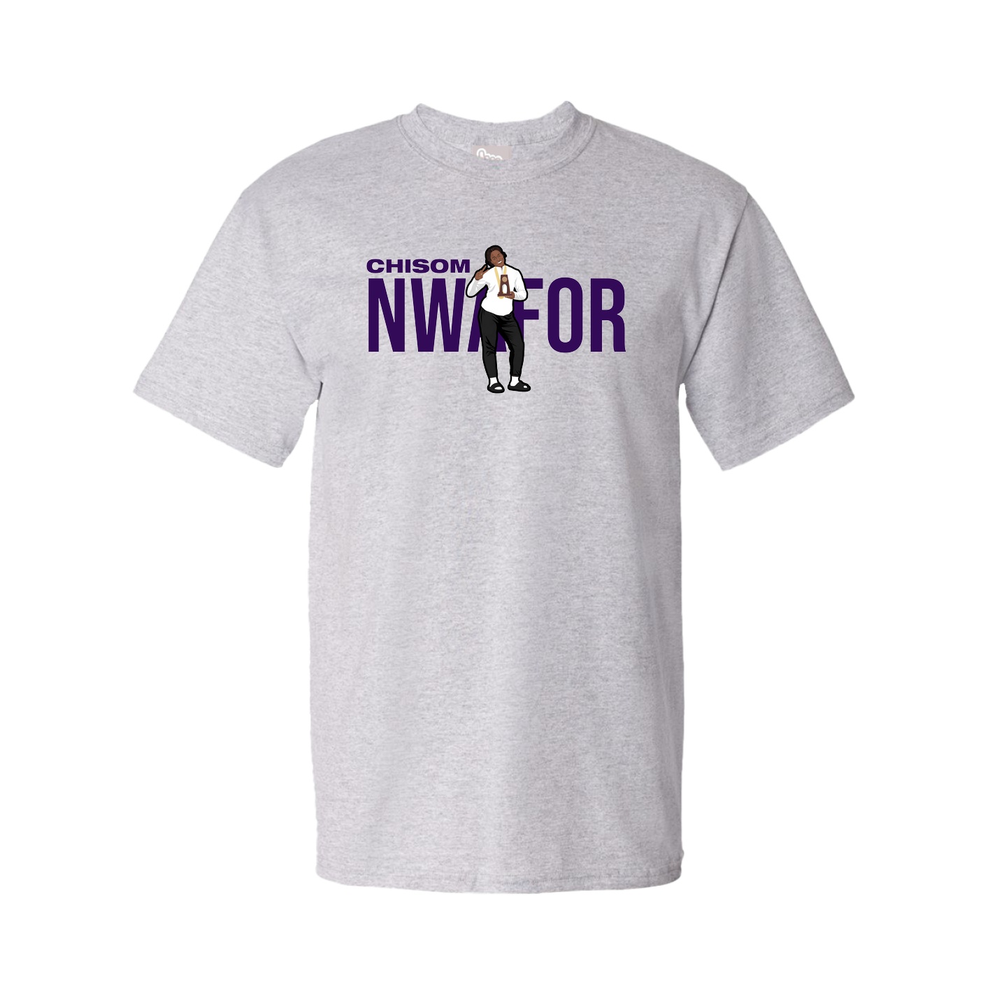 Youth Tee — Player Name in Grey
