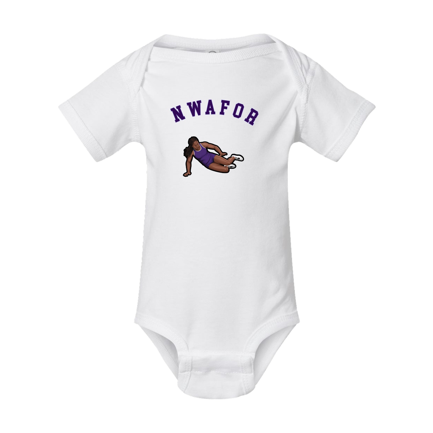 Baby Onesie — Shirsey Arch in White