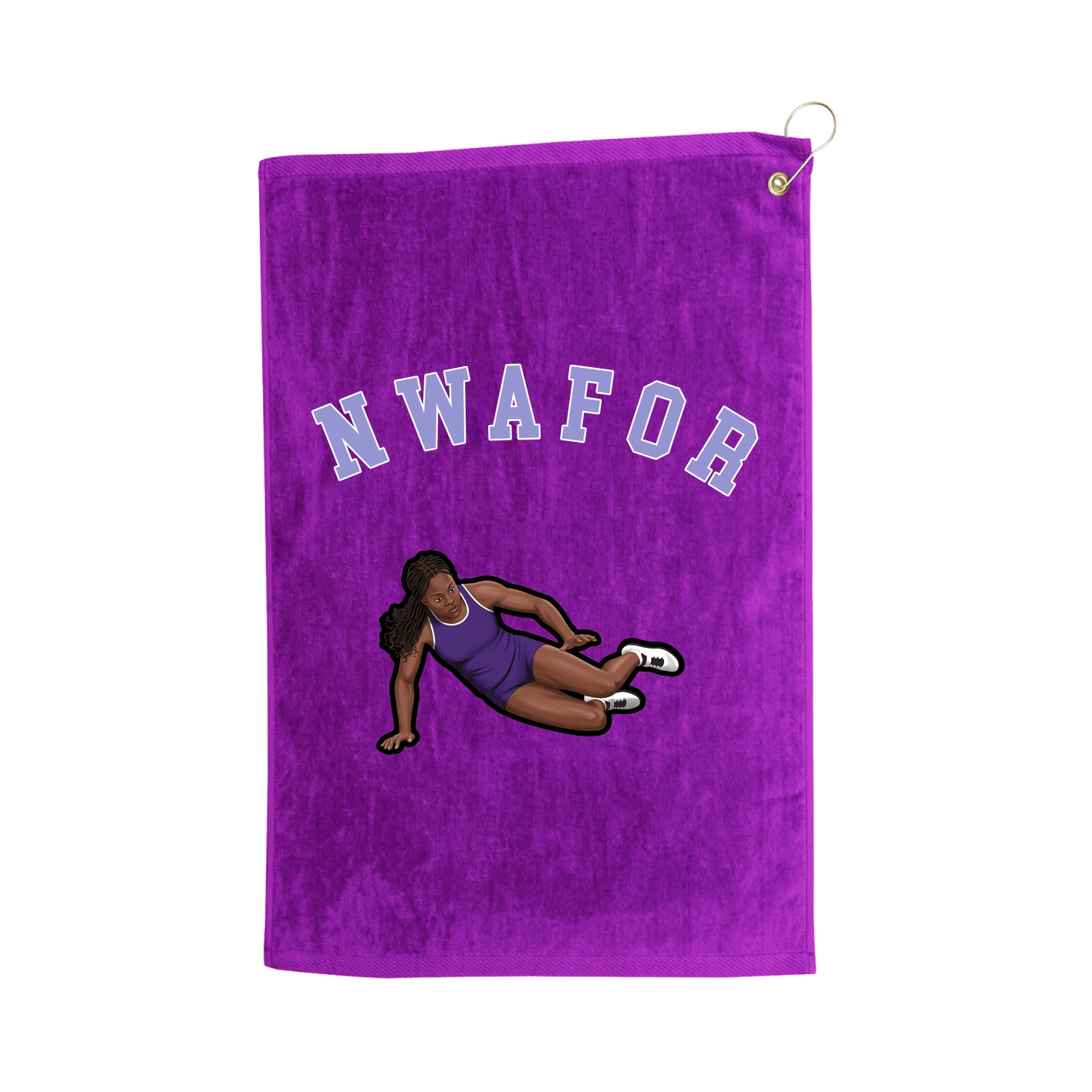 Golf Towel — Shirsey Arch in Purple