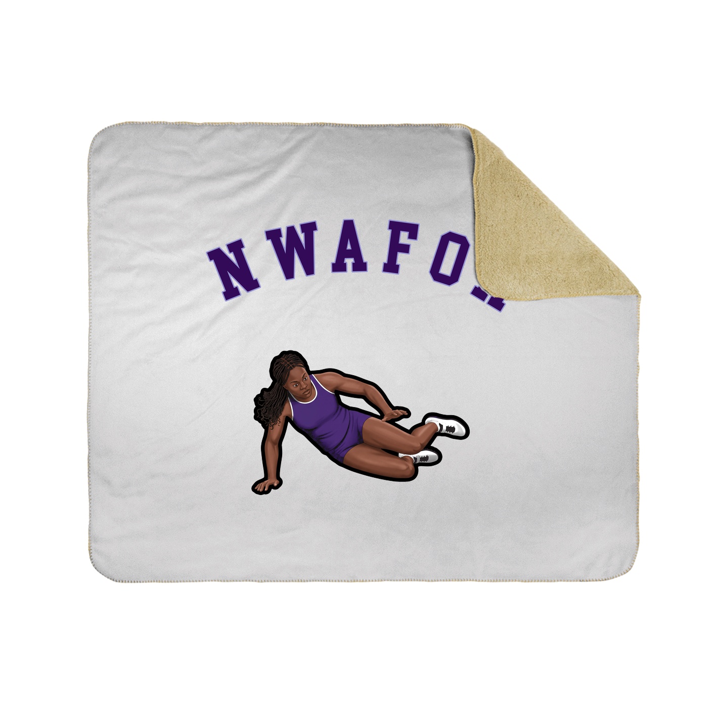 Throw Blanket — Shirsey Arch in White