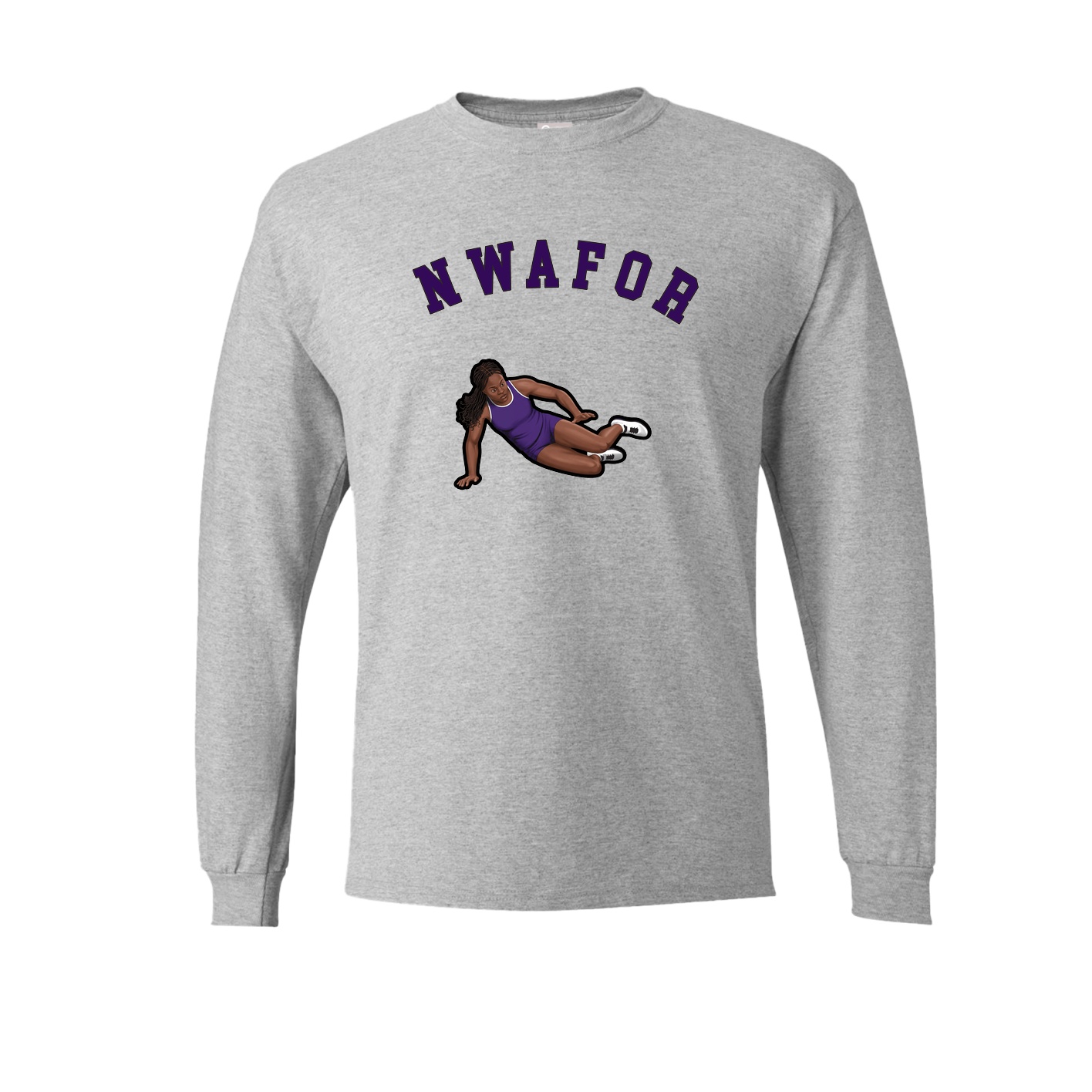 Long Sleeve Tee — Shirsey Arch in Grey
