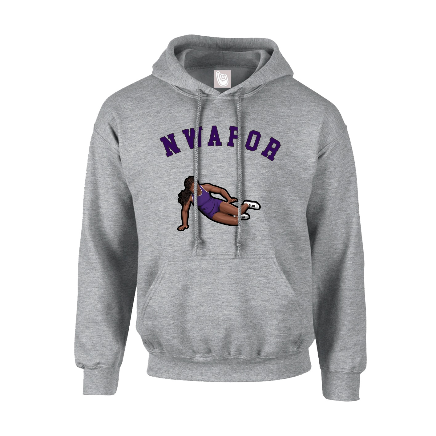 Youth Hoodie — Shirsey Arch in Grey