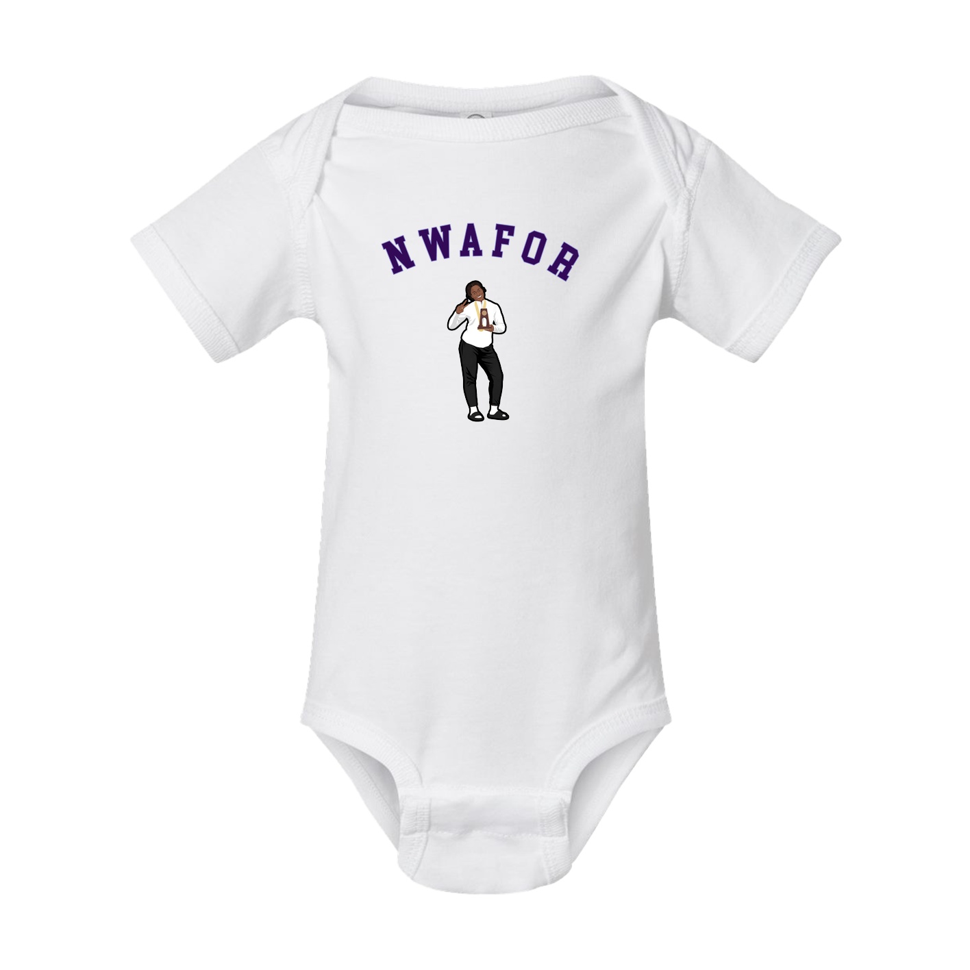 Baby Onesie — Shirsey Arch in White