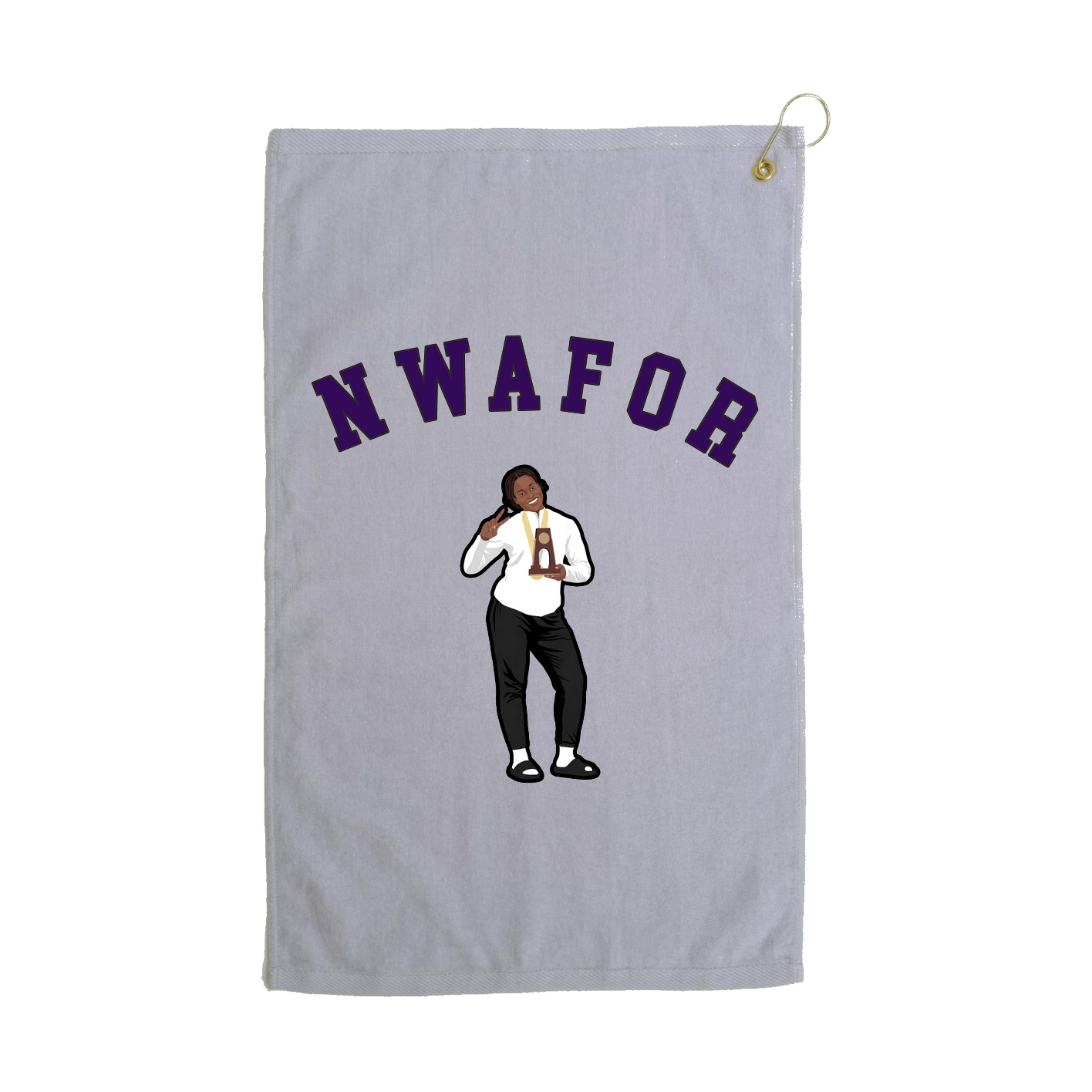 Golf Towel — Shirsey Arch in Grey