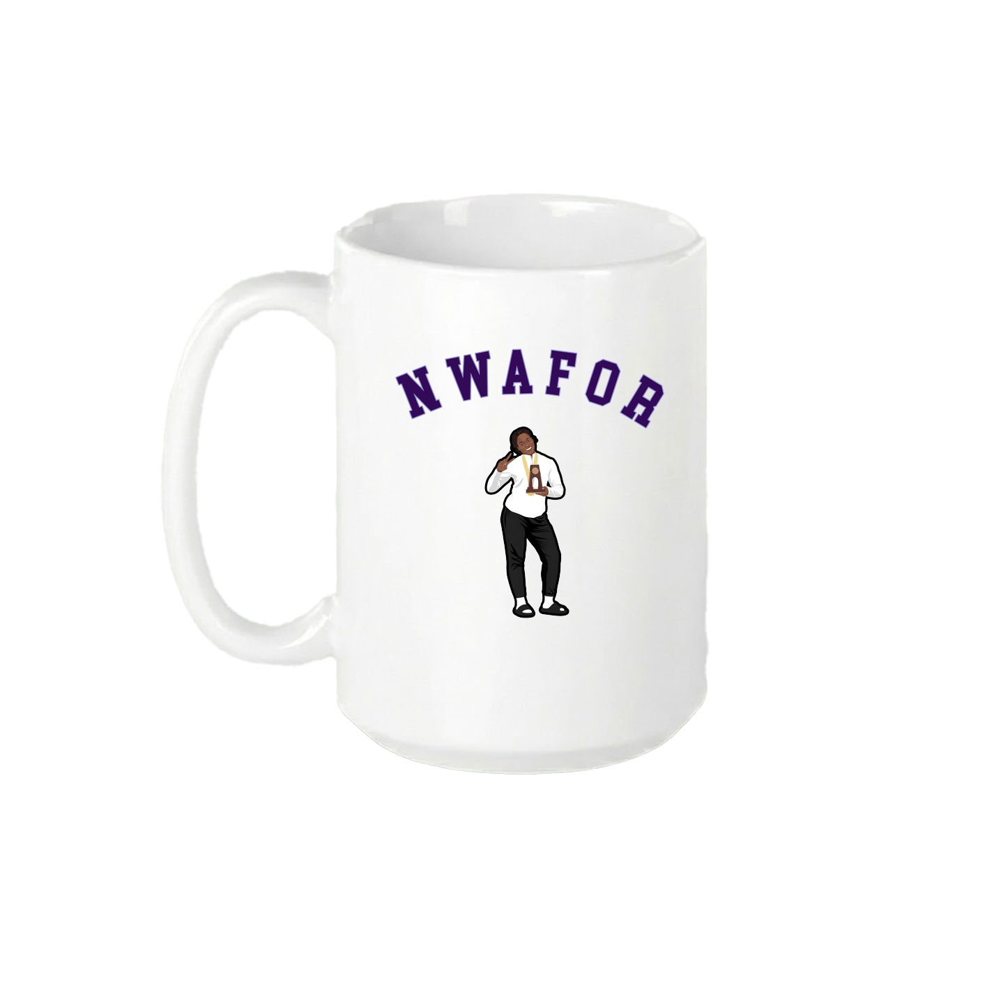 15oz Coffee Mug — Shirsey Arch in White