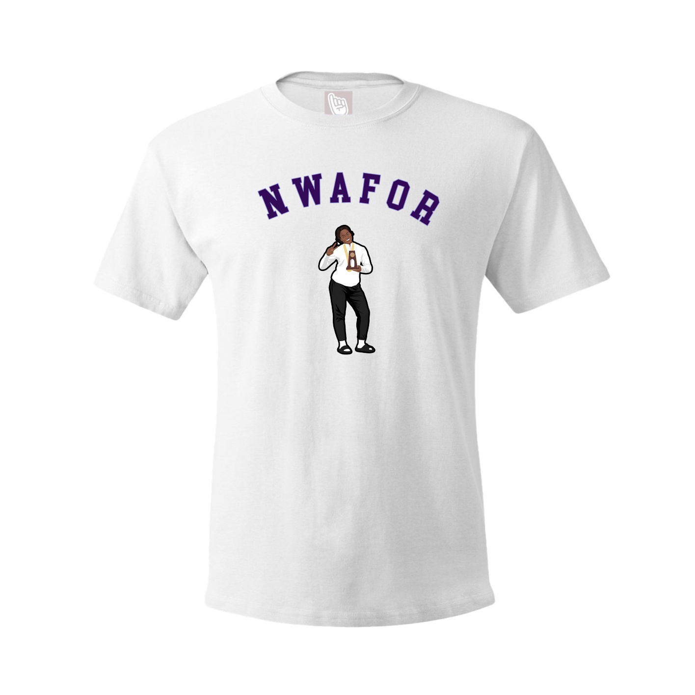 Youth Tee — Shirsey Arch in White
