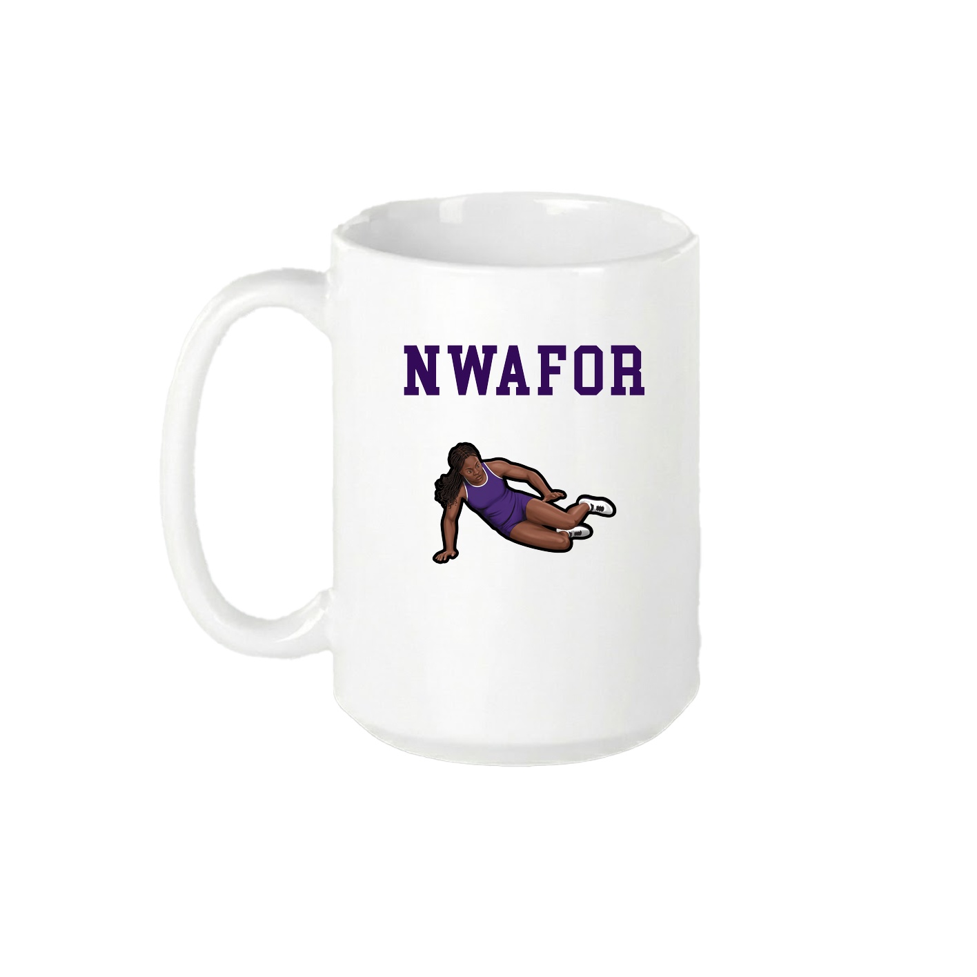 15oz Coffee Mug — Shirsey in White