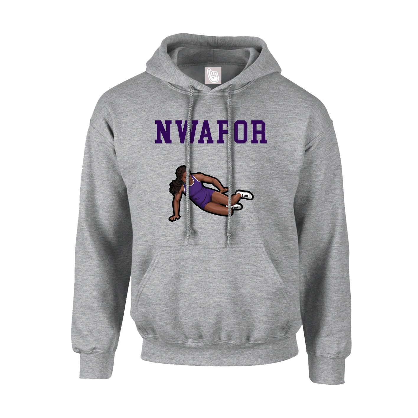 Hoodie — Shirsey in Grey