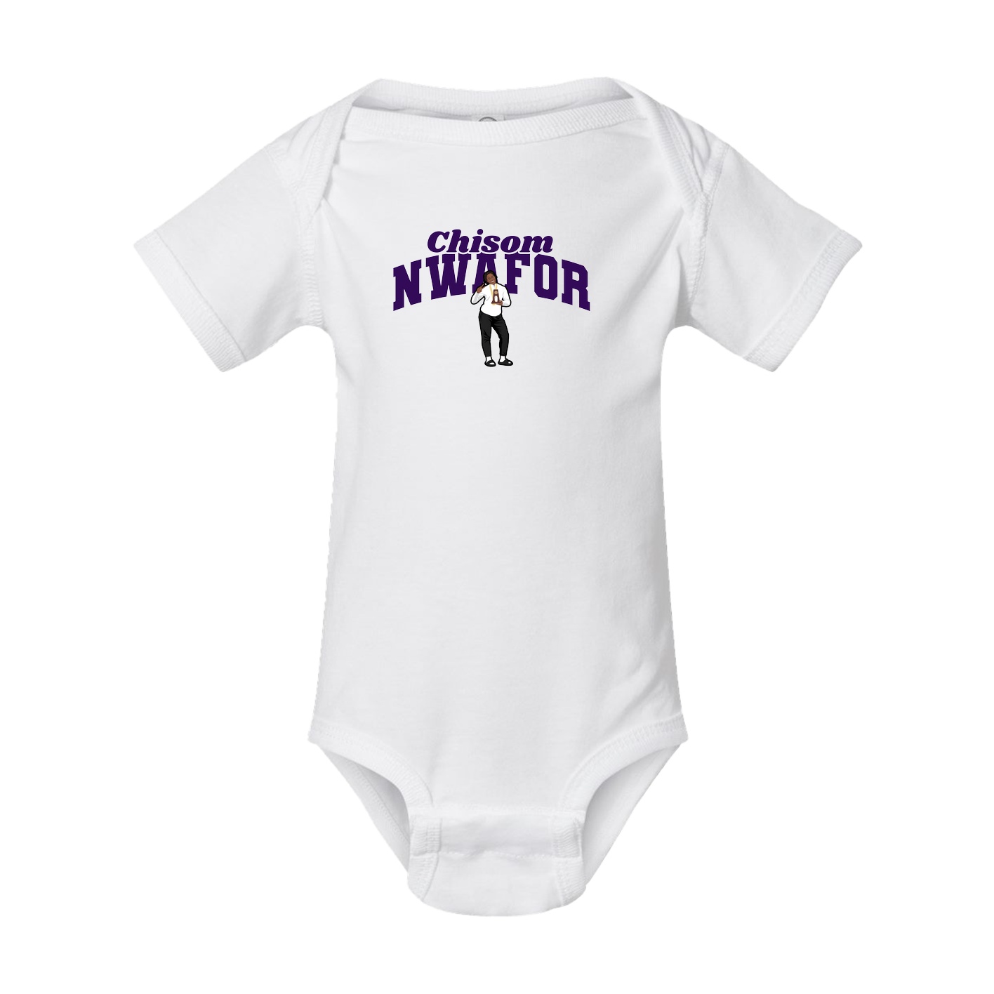 Baby Onesie — Signature Arch in White