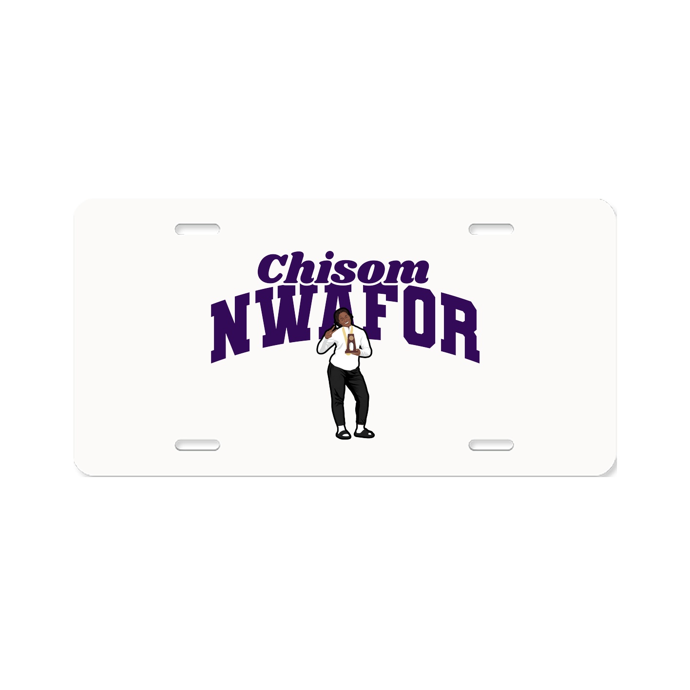 License Plate — Signature Arch in Classic