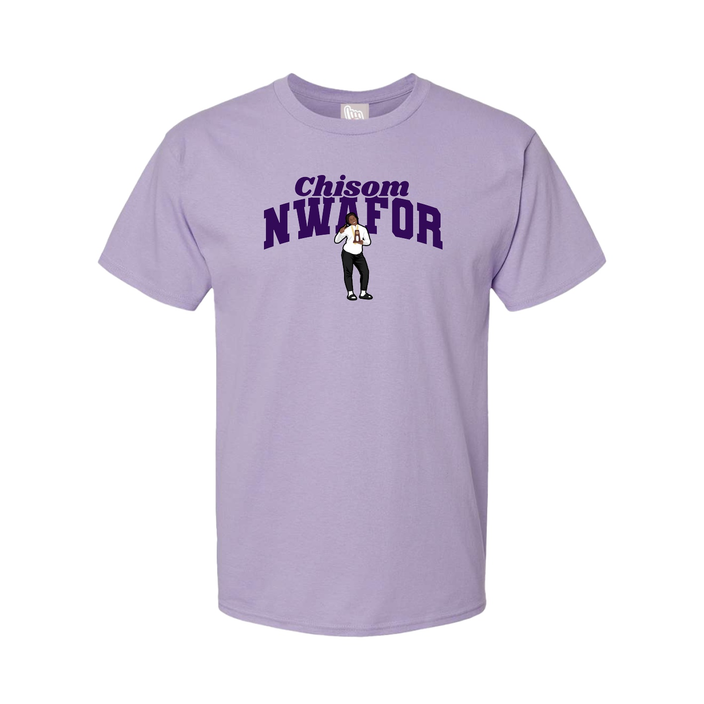 Youth Tee — Signature Arch in Purple