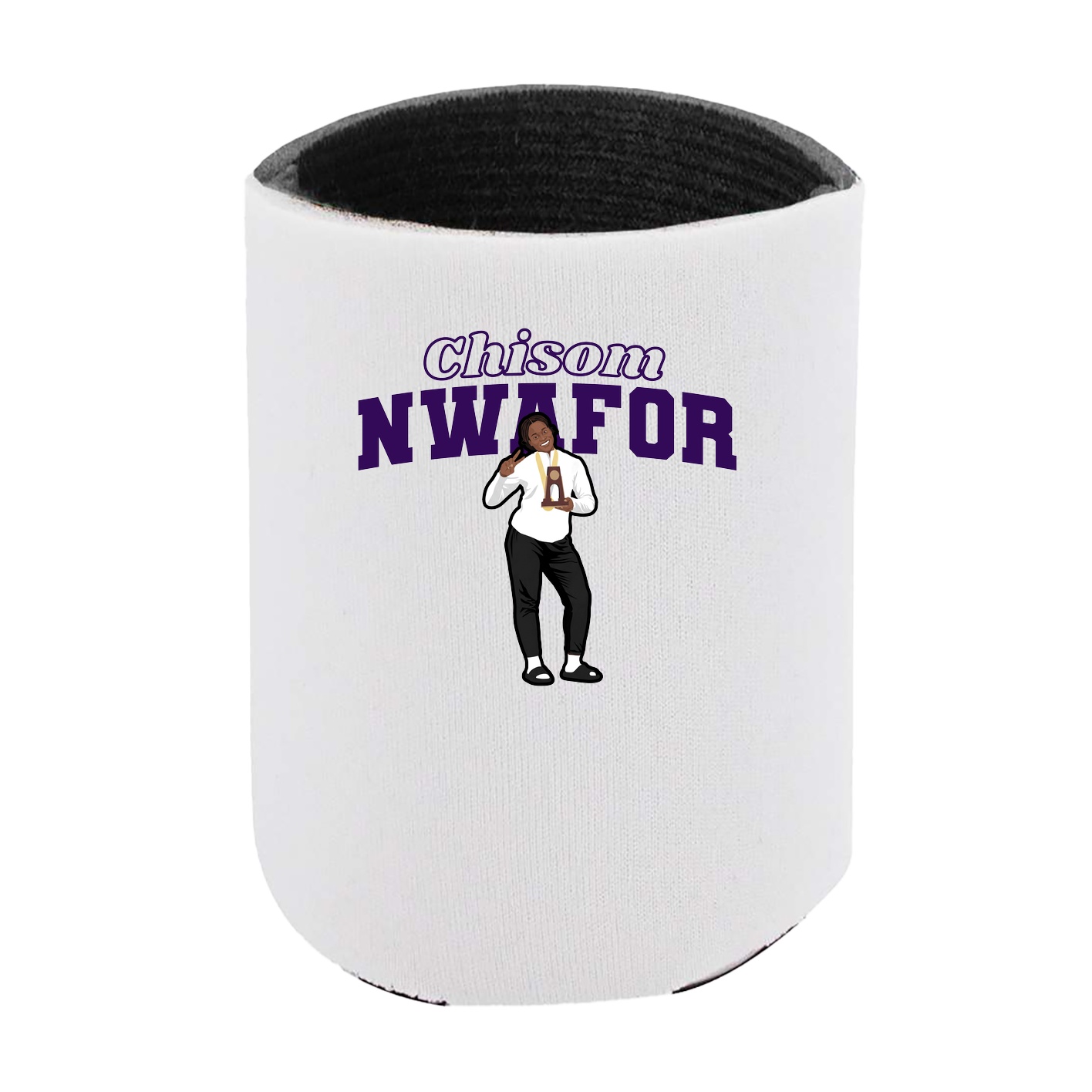 Can Holder — Name Arch in White