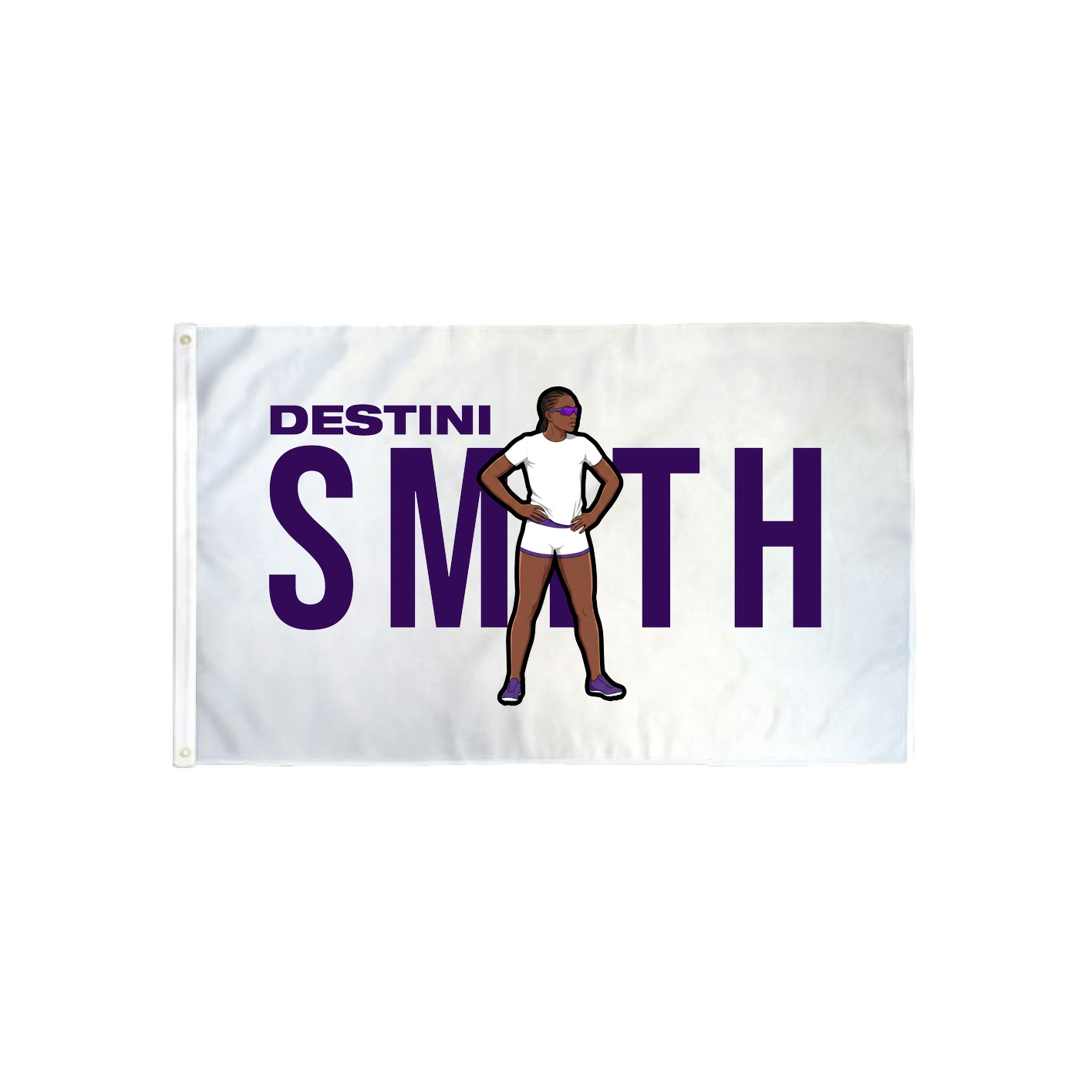 3x5 Flag — Player Name in Classic