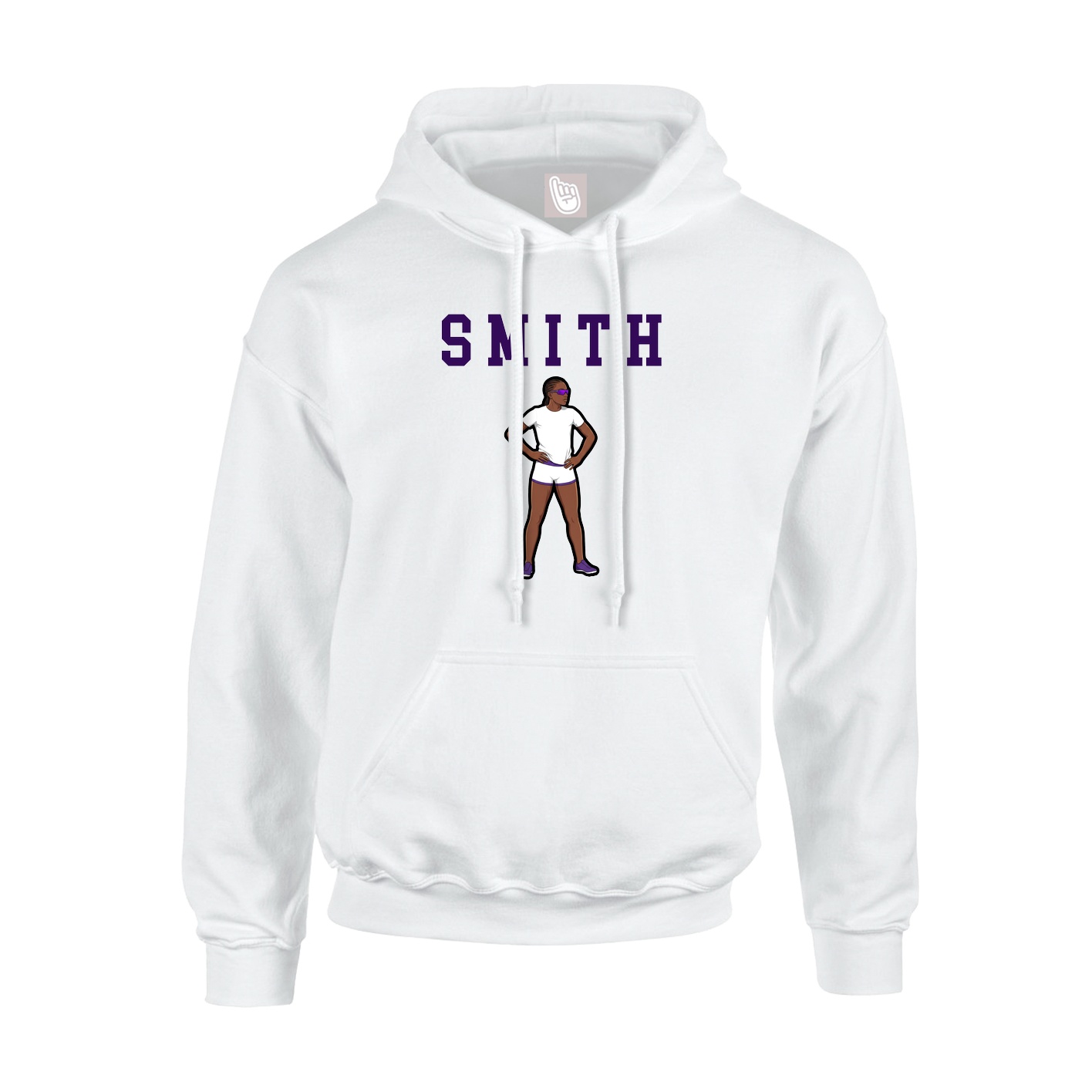 Youth Hoodie — Shirsey in White