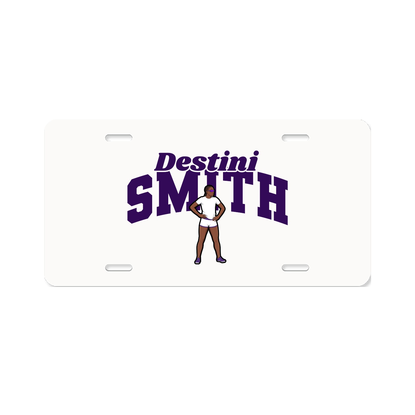 License Plate — Signature Arch in Classic