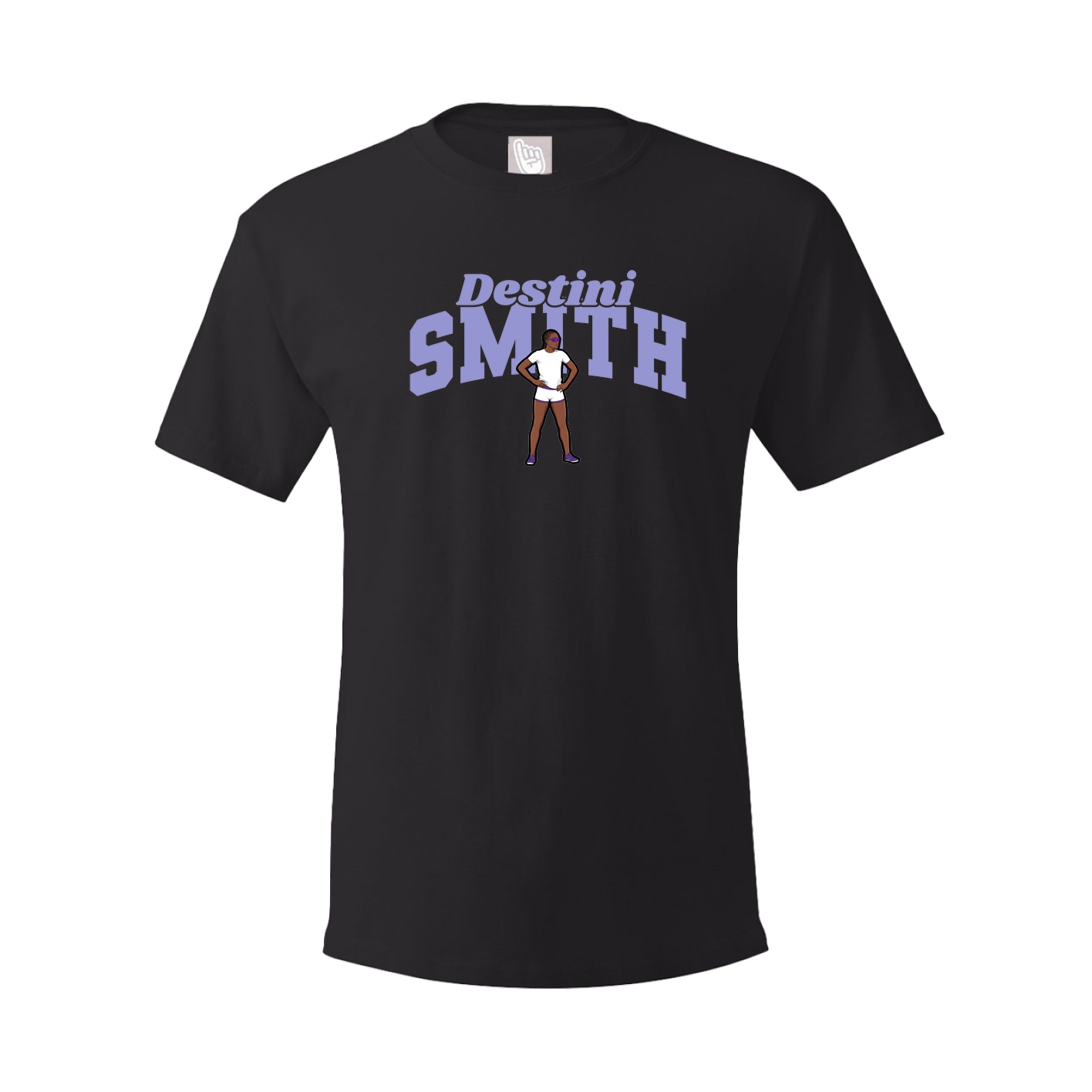 Youth Tee — Signature Arch in Black