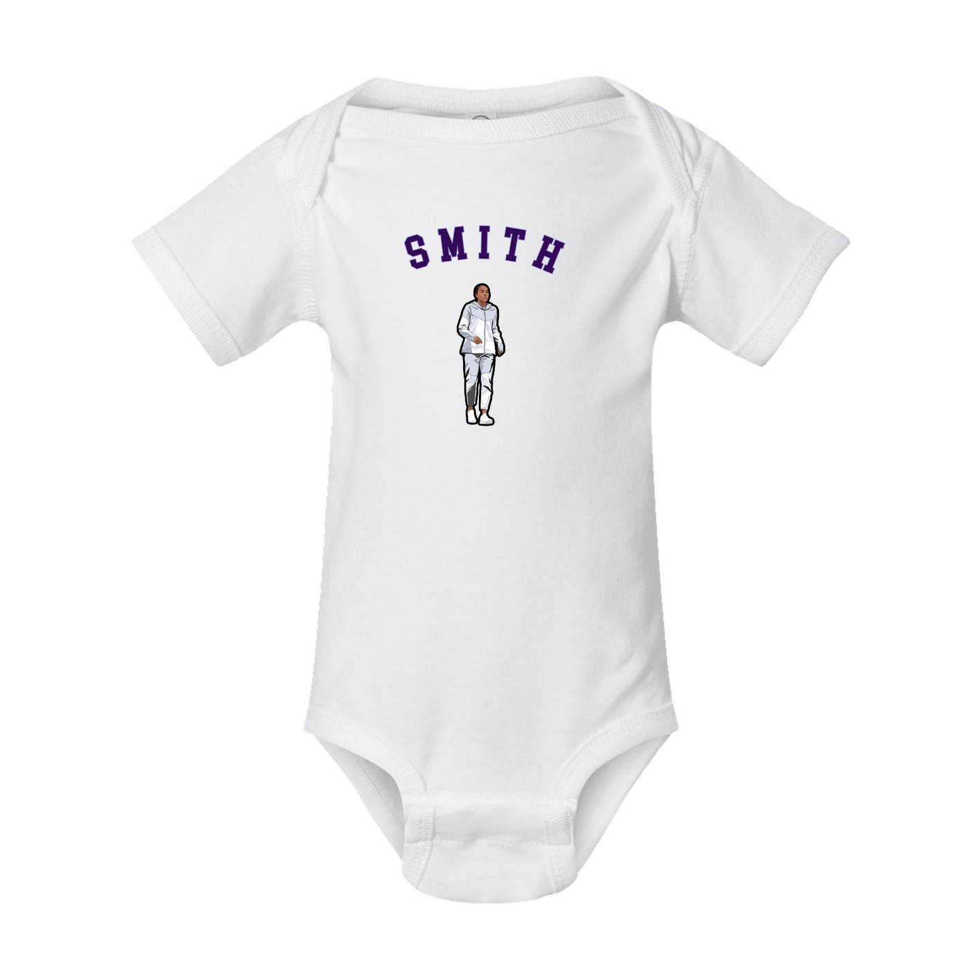 Baby Onesie — Shirsey Arch in White