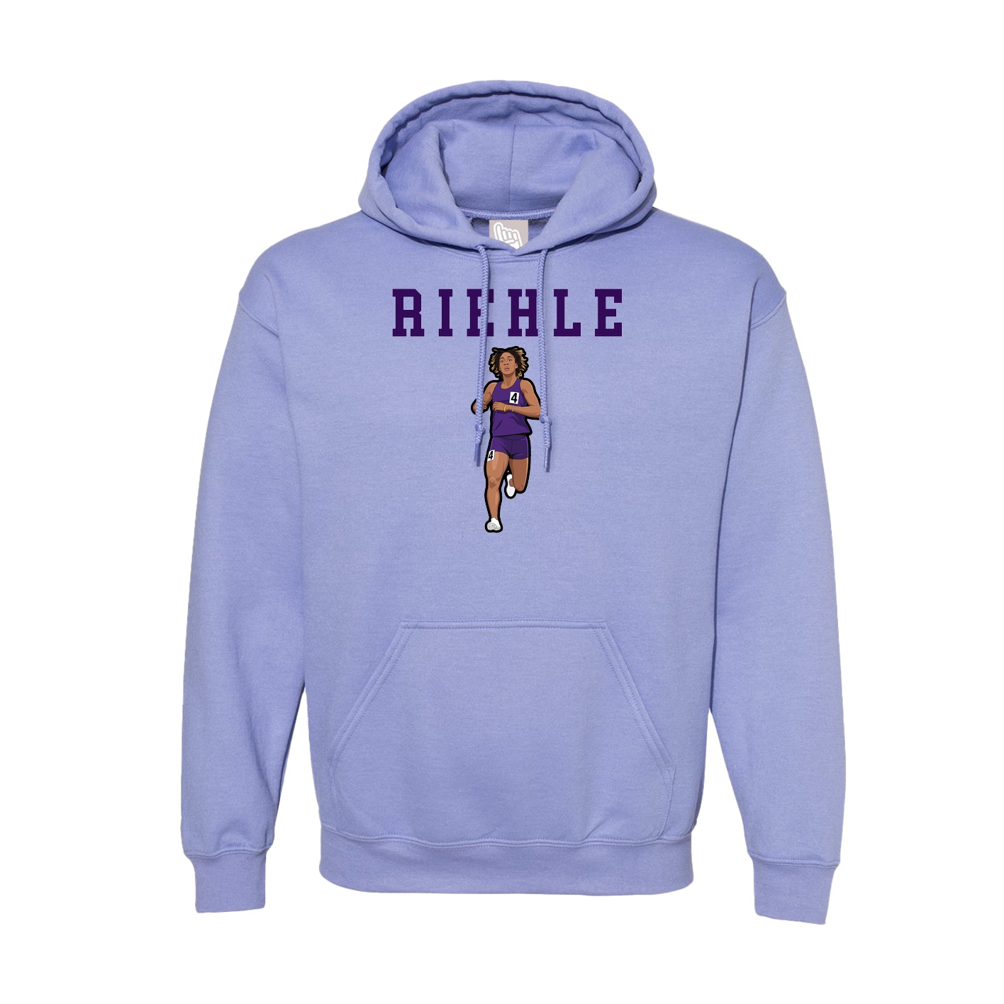 Hoodie — Shirsey in Purple