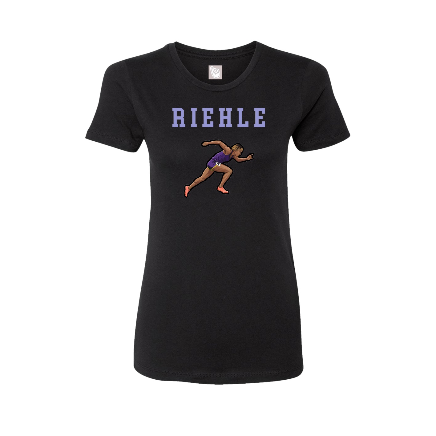 Fitted Women's Tee — Shirsey in Black