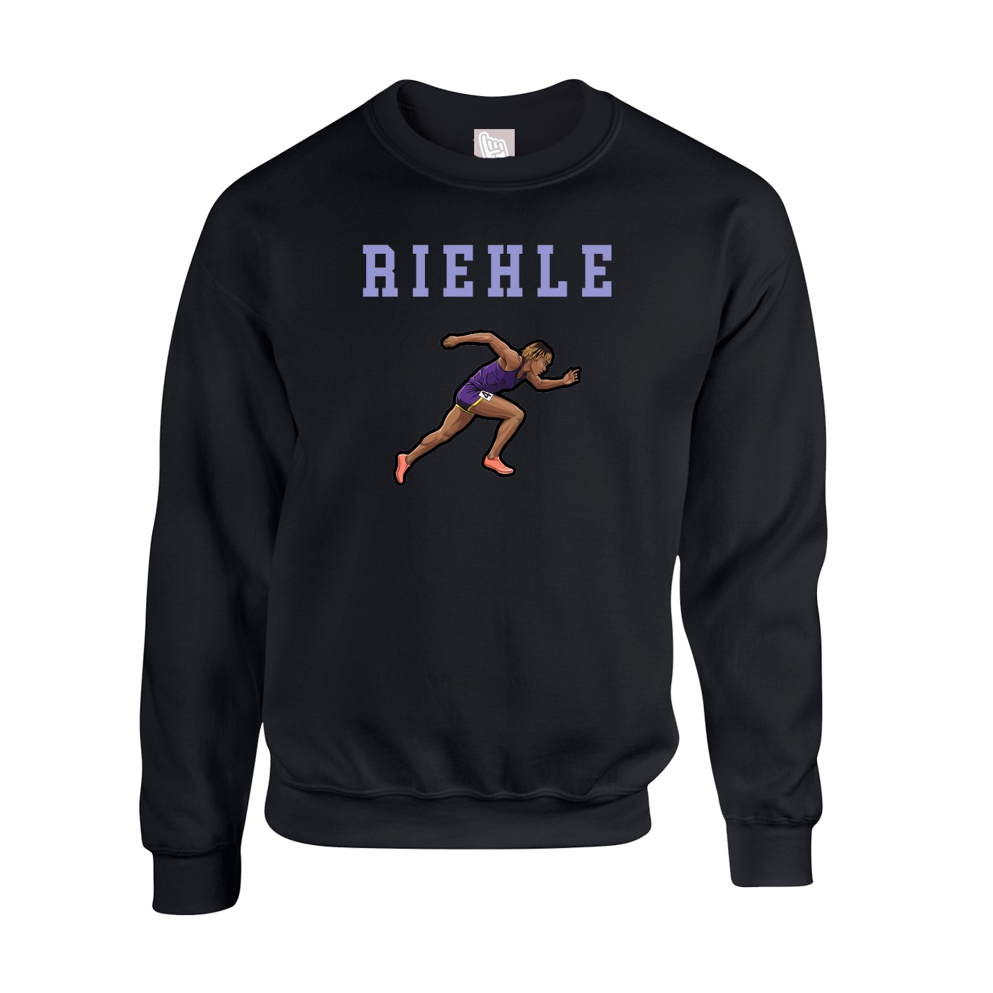 Fleece Crew — Shirsey in Black