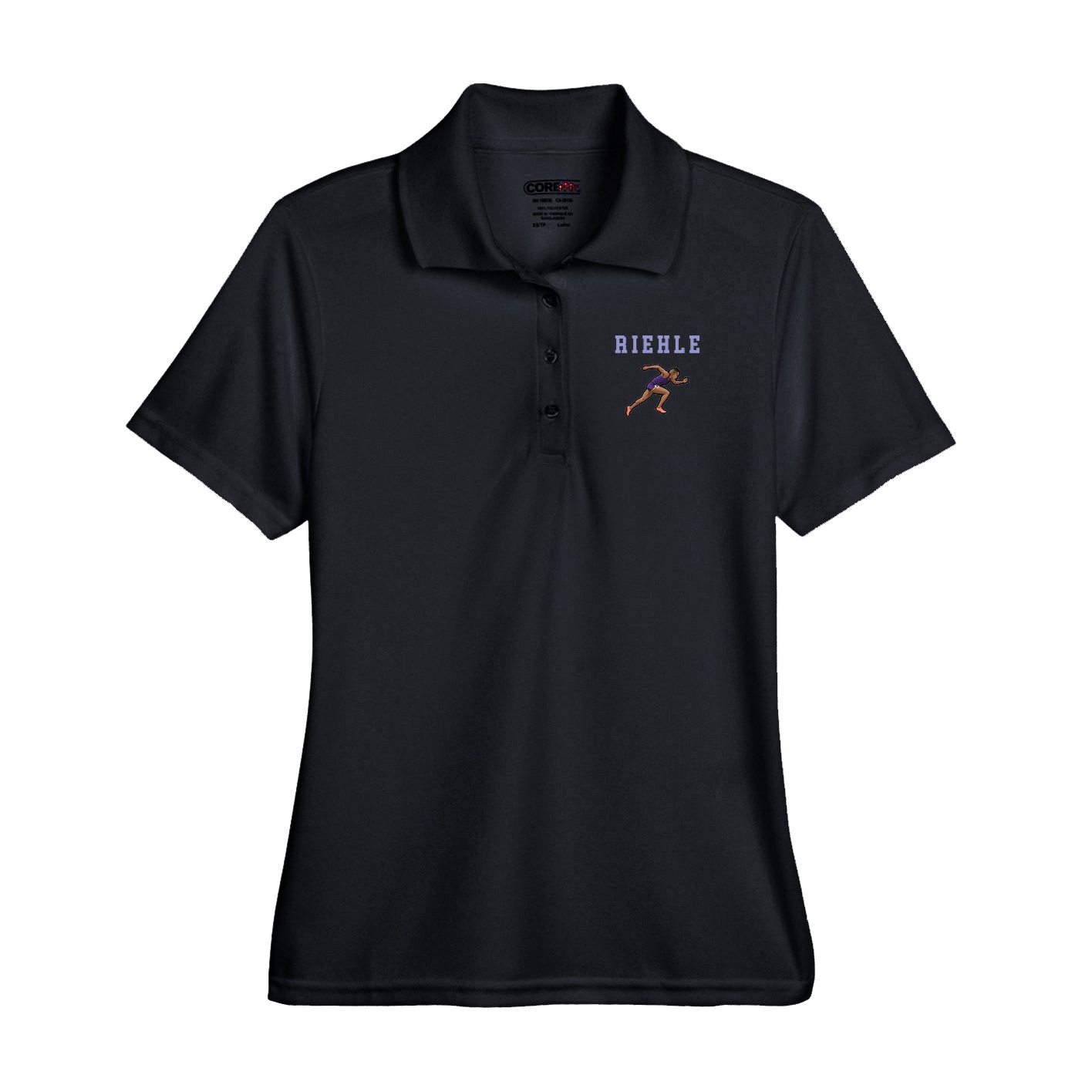Performance Polo — Shirsey in Black