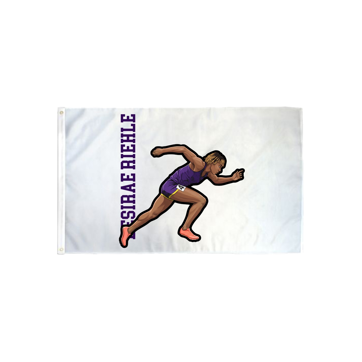 3x5 Flag — Name Vertical in Classic