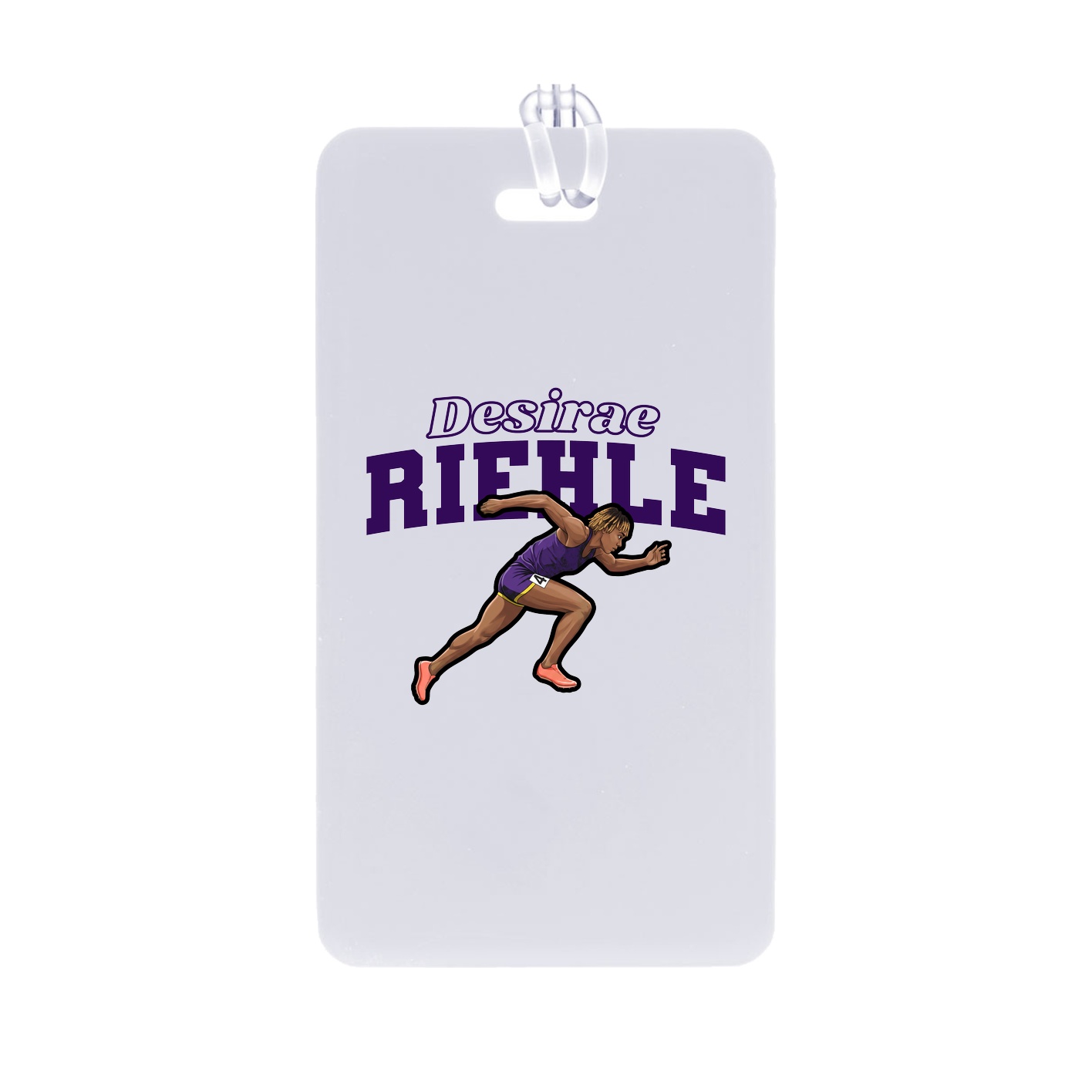 Bag Tag — Name Arch in Classic