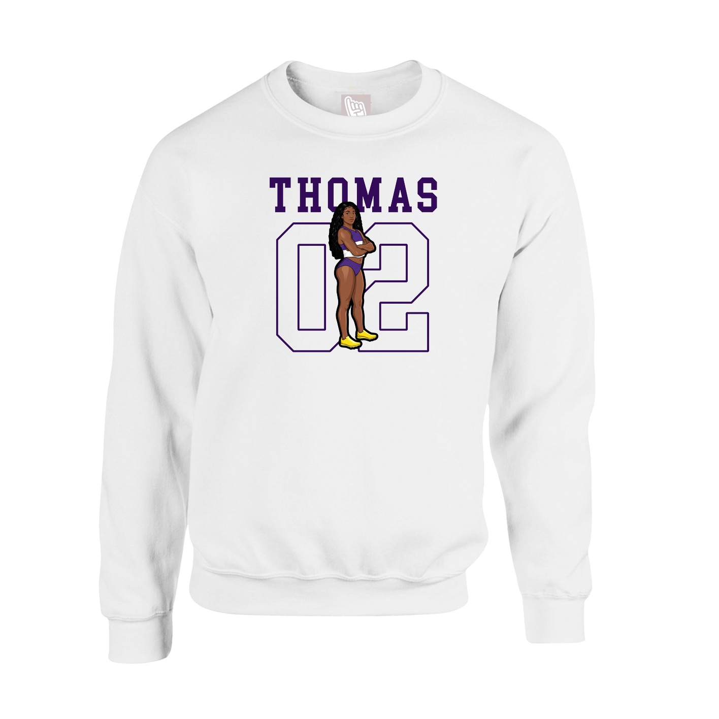 Fleece Crew — Shirsey in White