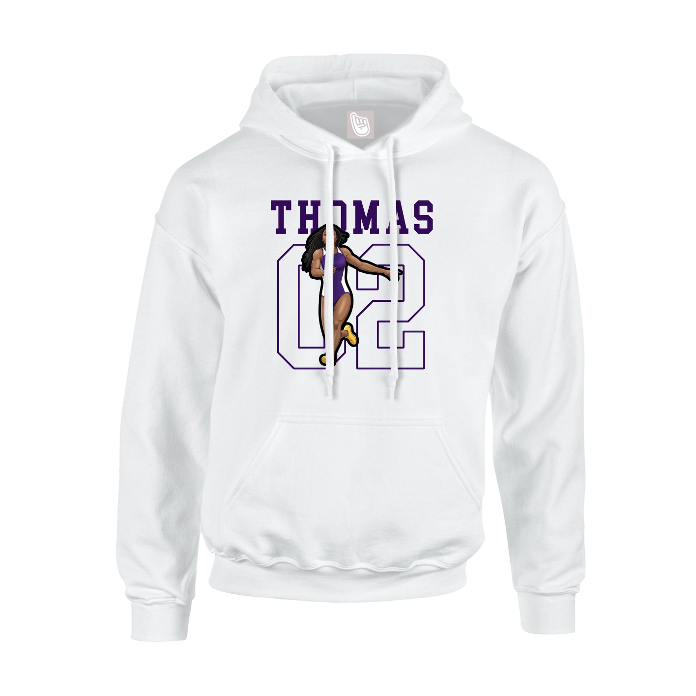 Youth Hoodie — Shirsey in White