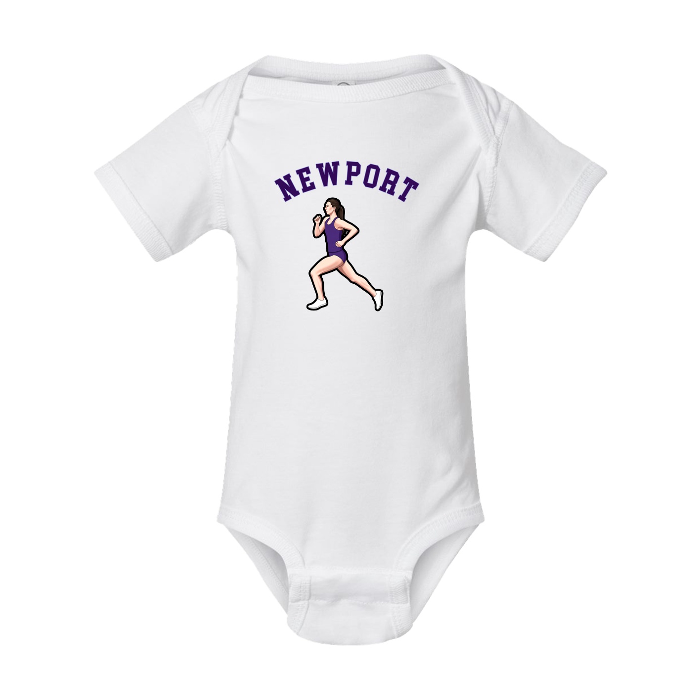 Baby Onesie — Shirsey Arch in White