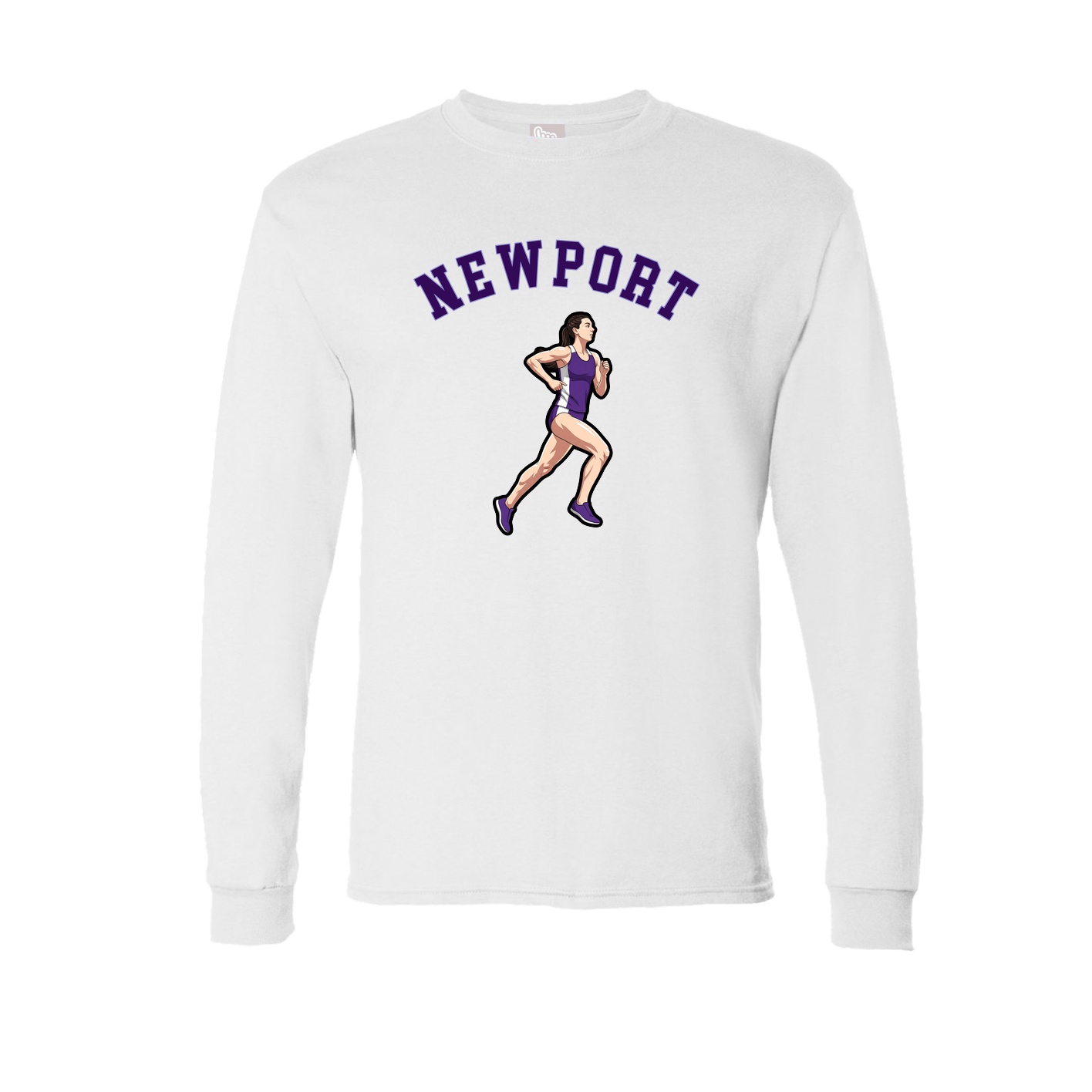 Long Sleeve Tee — Shirsey Arch in White