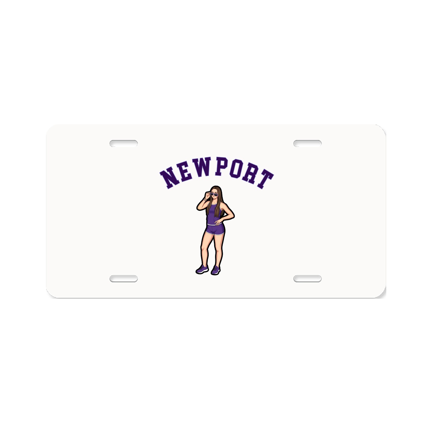 License Plate — Shirsey Arch in Classic