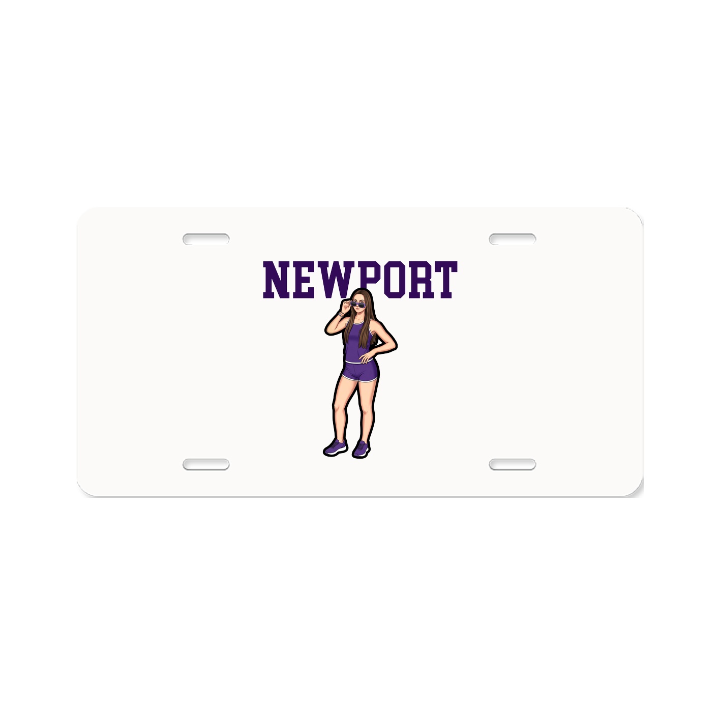License Plate — Shirsey in Classic