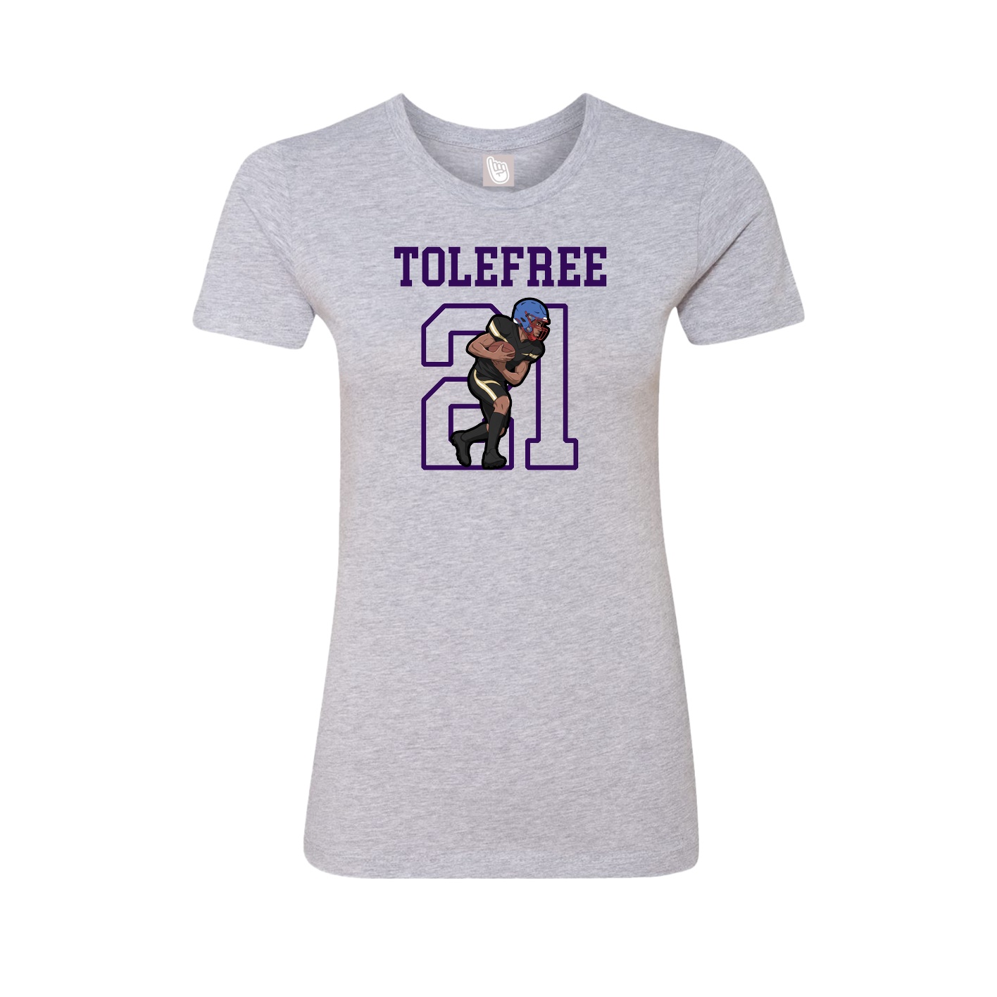 Fitted Women's Tee — Shirsey in Grey