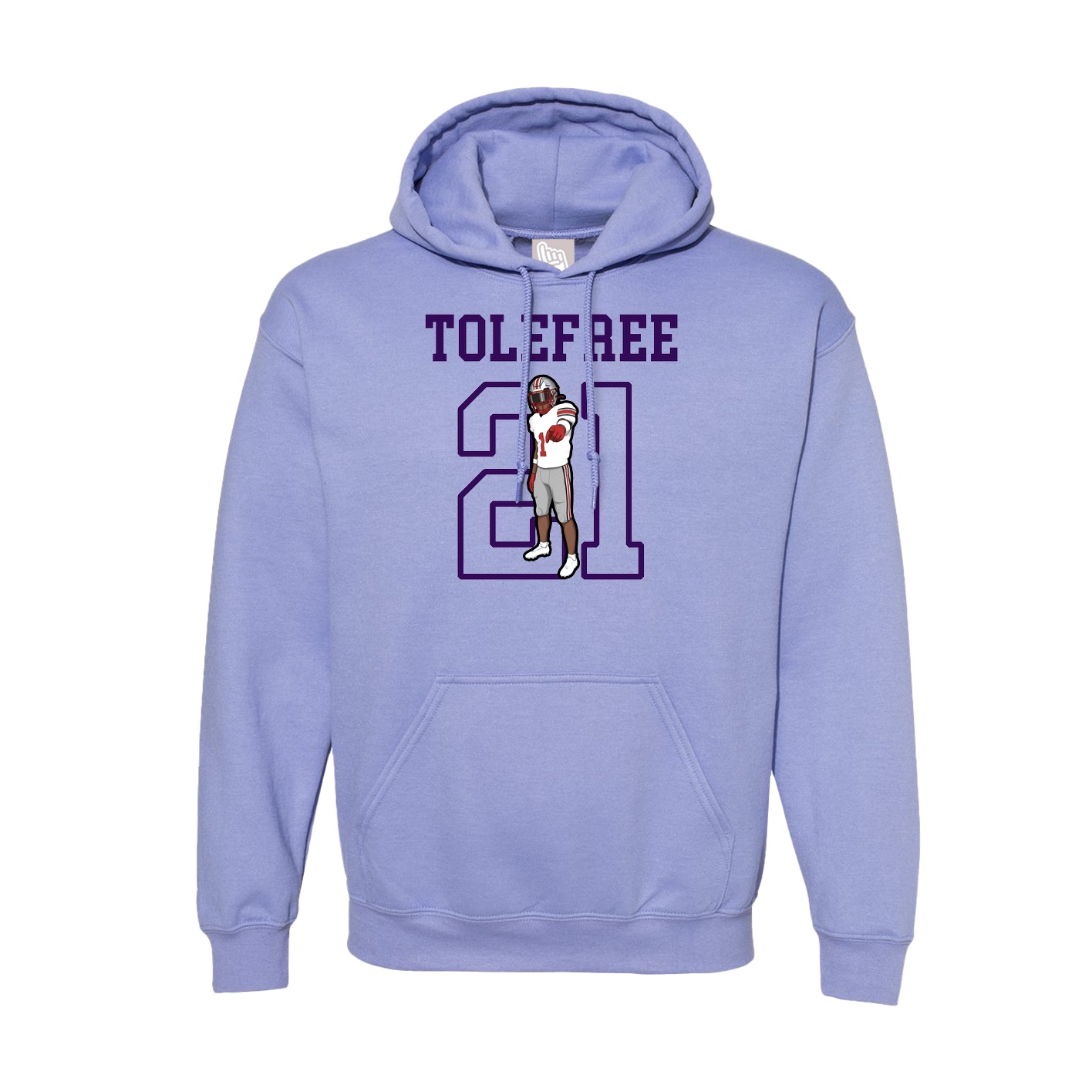 Hoodie — Shirsey in Purple