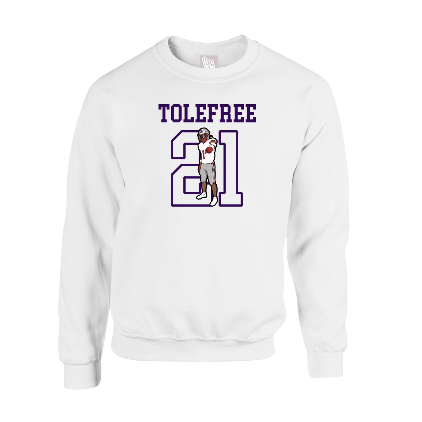 Fleece Crew — Shirsey in White