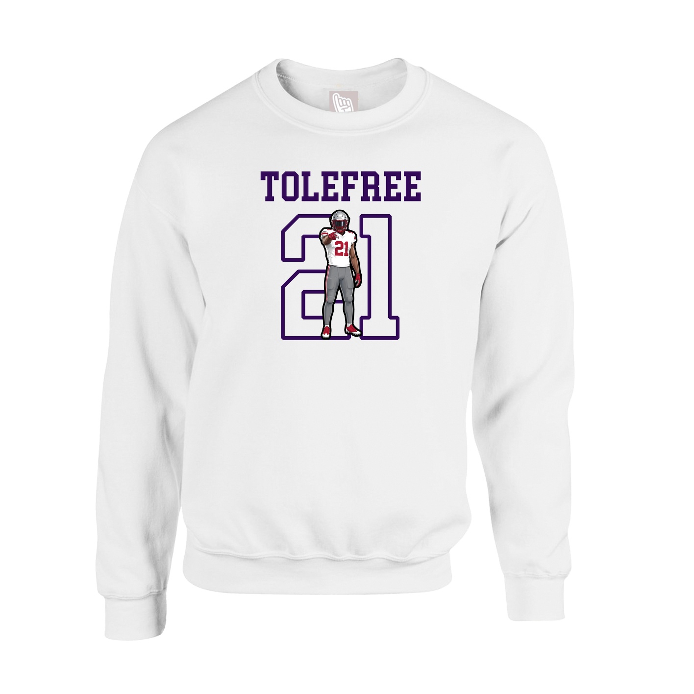 Fleece Crew — Shirsey in White