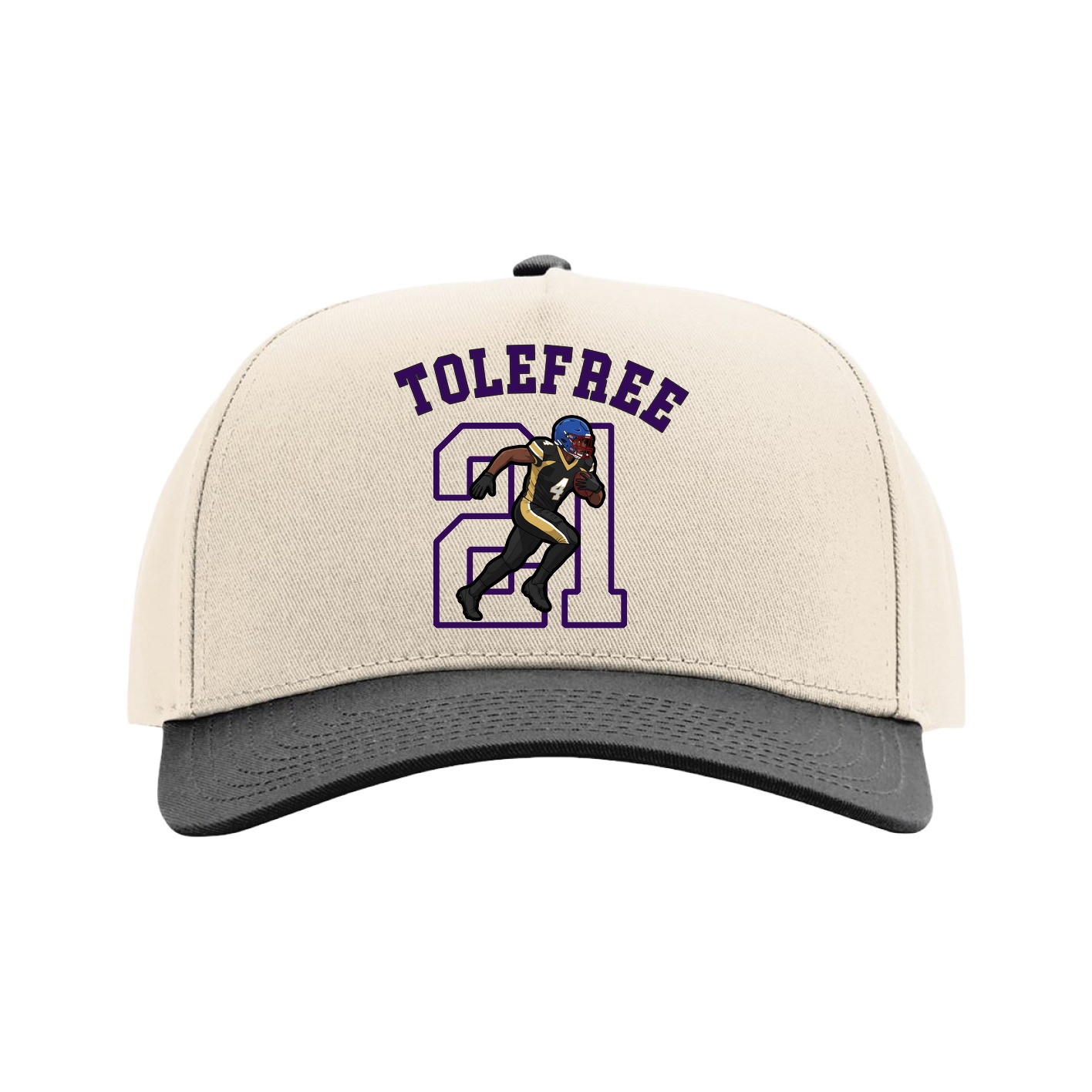 Full Fabric Five-Panel Champ Cap
