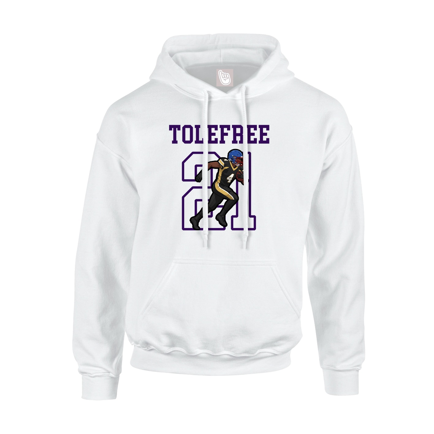 Hoodie — Shirsey in White