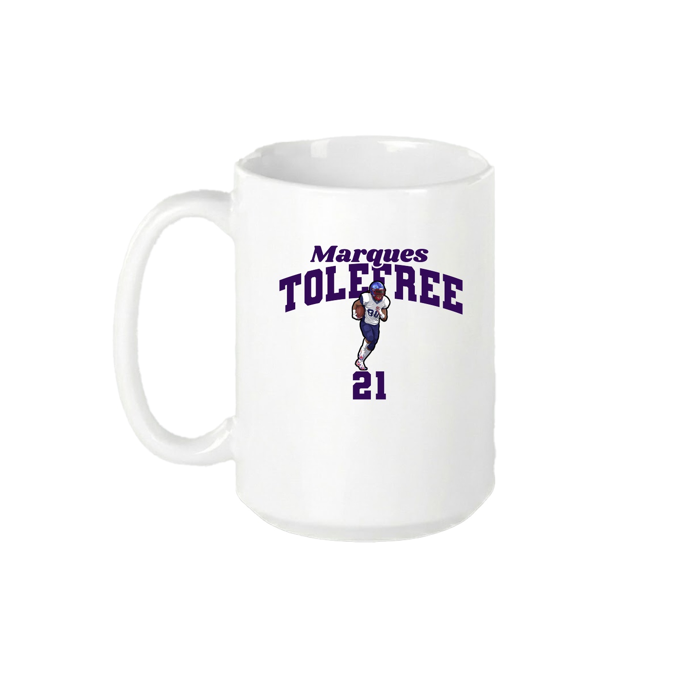 15oz Coffee Mug — Signature Arch in White