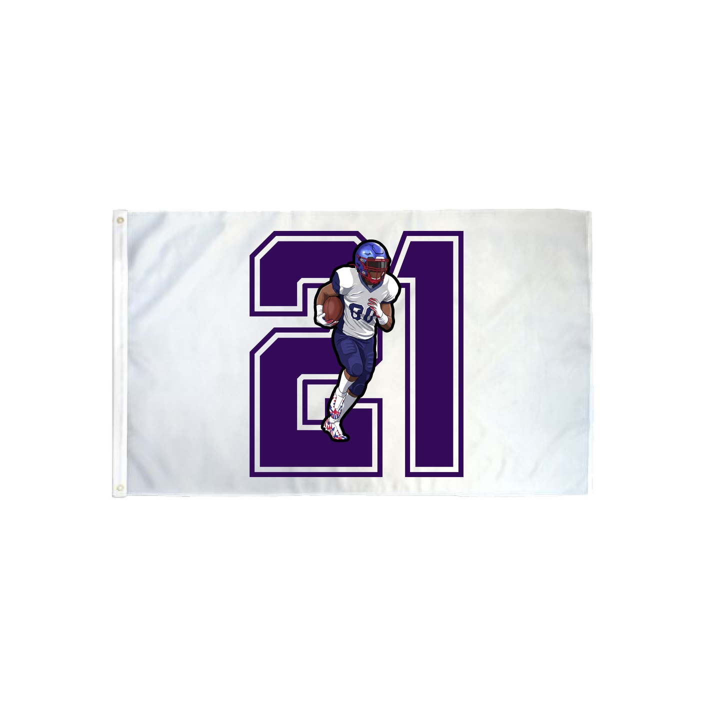 3x5 Flag — Number in Classic